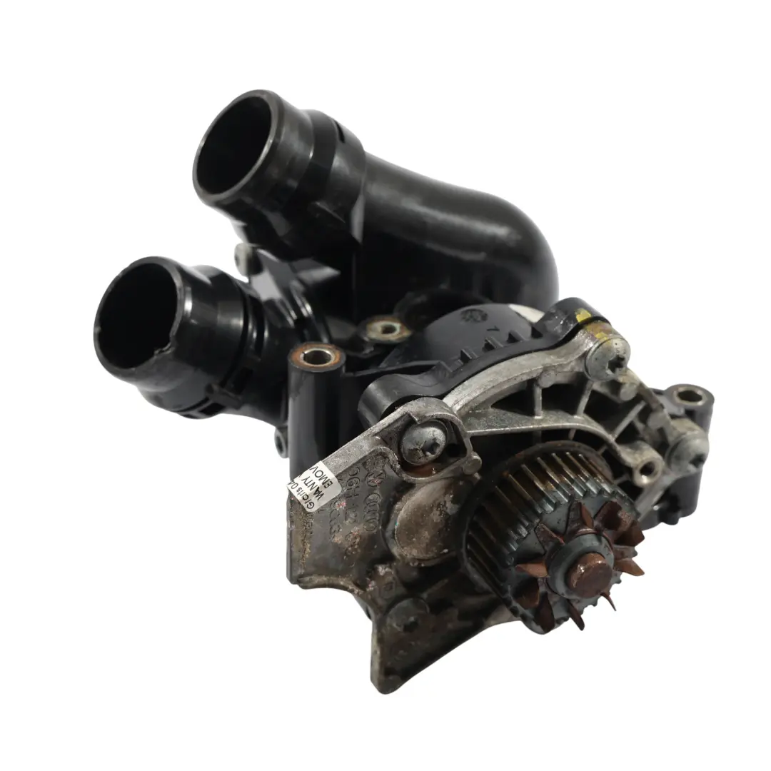 Audi A3 8P A4 S4 B8 Wasserpumpe Thermostat 1.8 TFSI 06H121026DC - SKU 06H121026CC - Teilenummer 06H121026CC