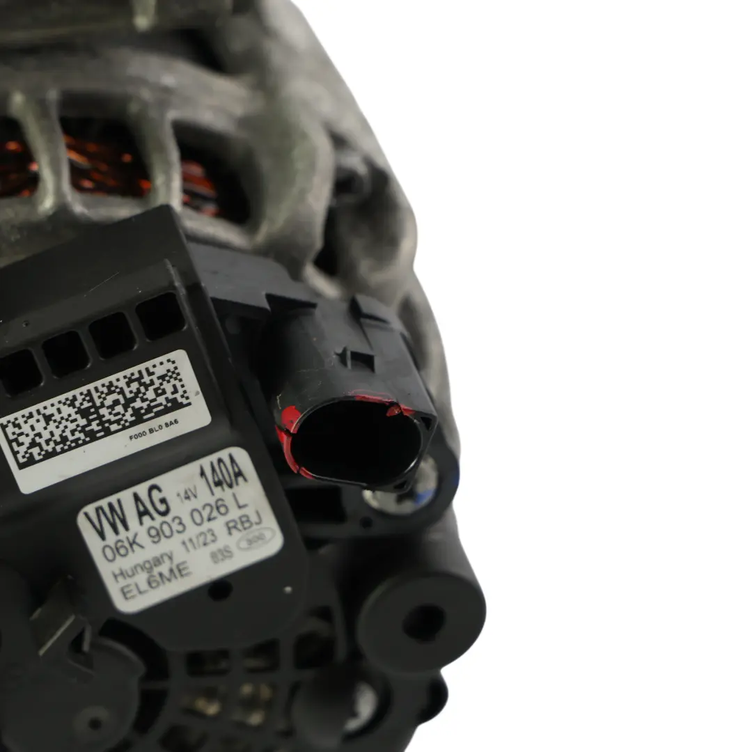 8Y VW Golf Mk8 R GTI Alternator Generator 2.0 TFSI 14V 140A to Audi S3 with Part number 06K903026L Audi S3 8Y VW Golf Mk8 R GTI Alternator Generator 2.0 TFSI 14V 140A - SKU 06K903026L-1 - Part number 06K903026L