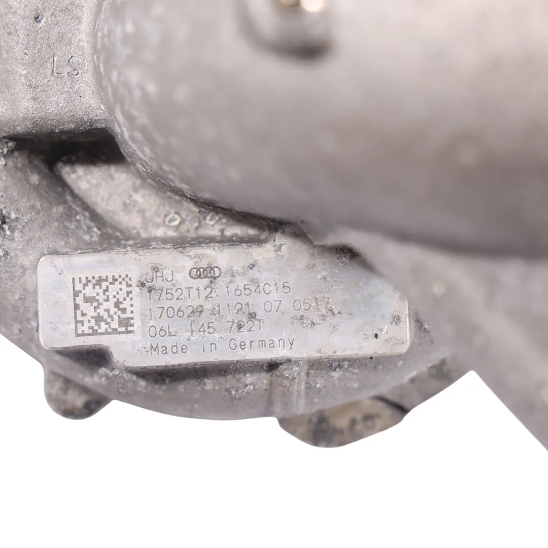 Turbocharger Turbo Housing Pipe Duct 2.0 TFSI to Audi A4 B9 A5 F5 A6 C7 with Part number 06L145722T Audi A4 B9 A5 F5 A6 C7 Turbocharger Turbo Housing Pipe Duct 2.0 TFSI - SKU 06L145722T-1 - Part number 06L145722T