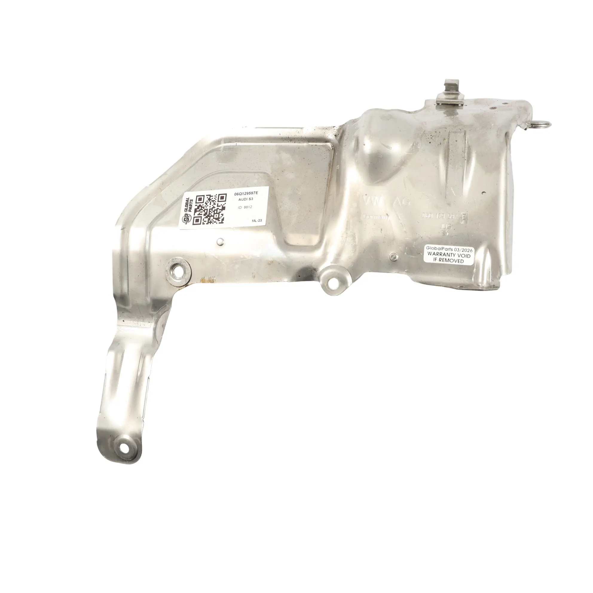 Audi A3 S3 8Y Plaque Protection Thermique Turbo 2.0 TFSI 06Q129597E