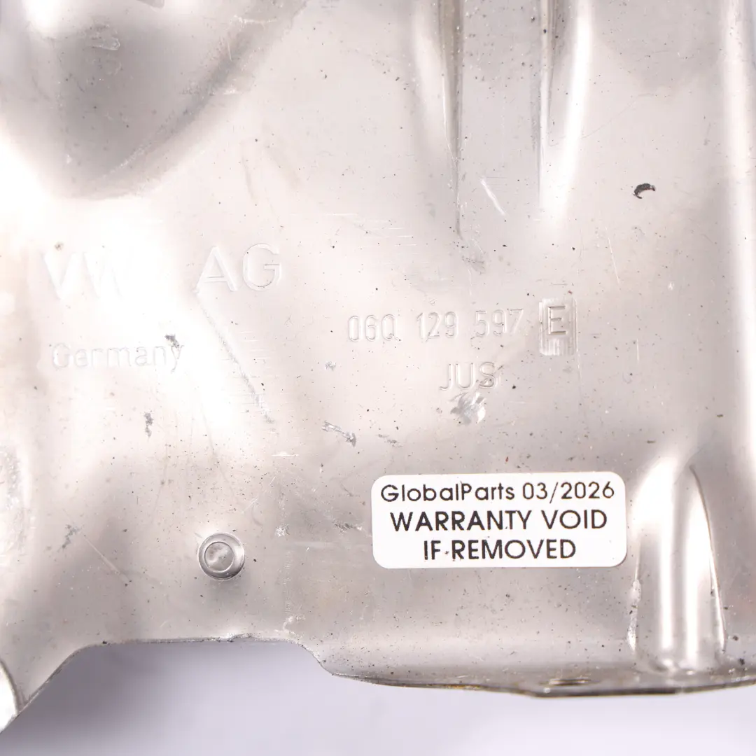 Audi A3 S3 8Y Turbo Heat Shield Cover Plate 2.0 TFSI - SKU 06Q129597E - Part number 06Q129597E