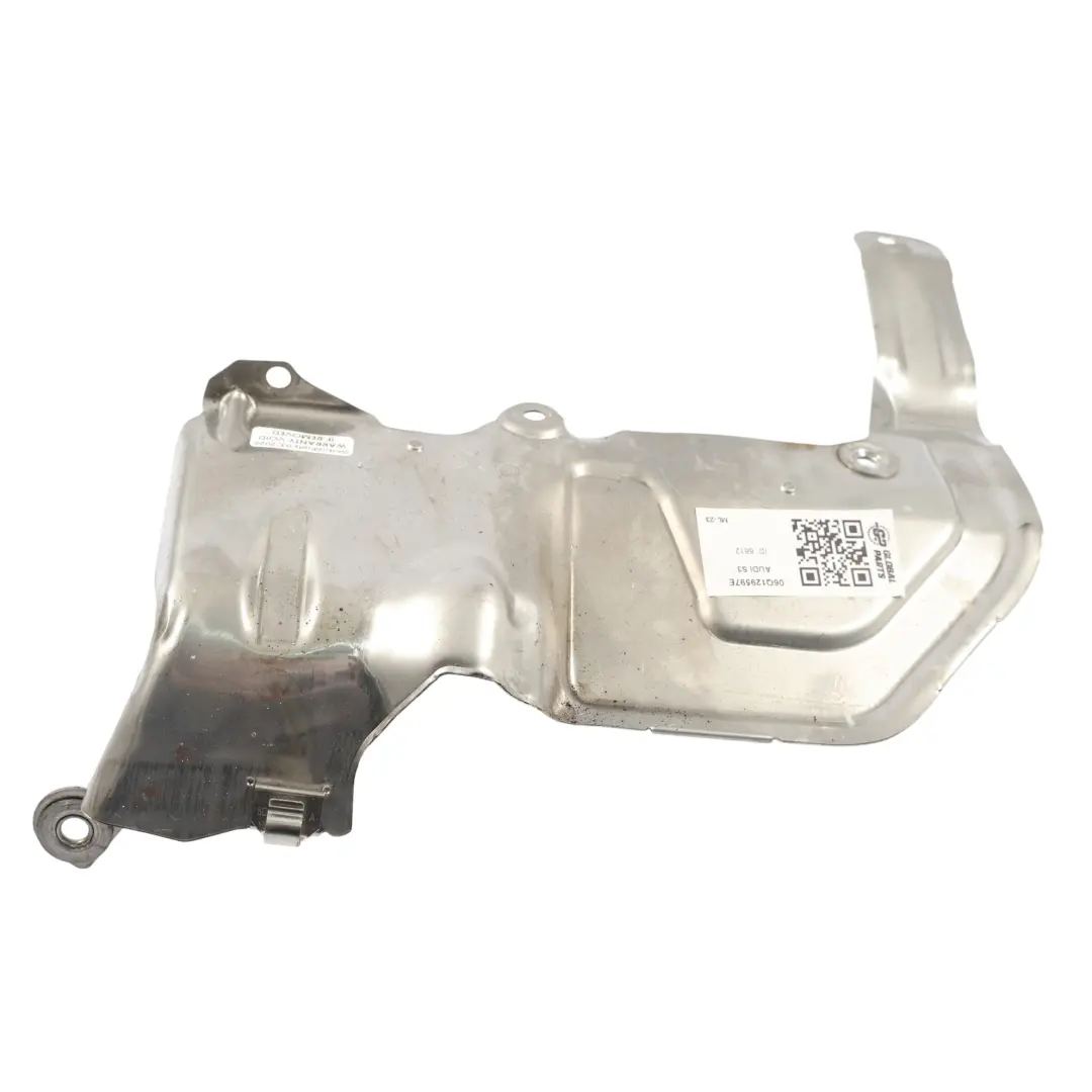 Audi A3 S3 8Y Turbo Hitzeschutz Abdeckplatte 2.0 TFSI - SKU 06Q129597E - Teilenummer 06Q129597E