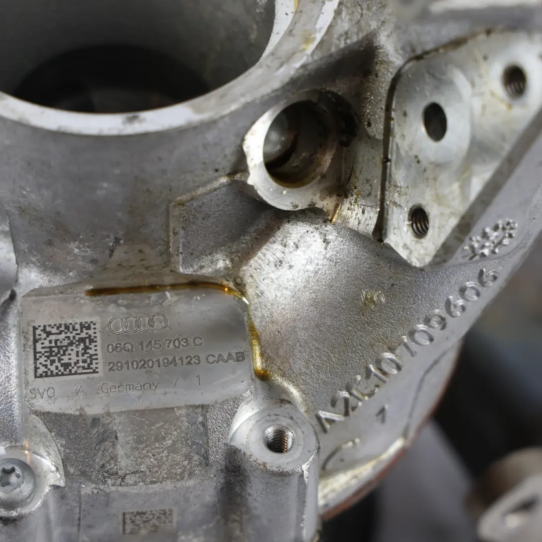 8Y Turbolader 2.0 TFSI DNFB Benzin für Audi S3 mit Teilenummer 06Q145703C Audi S3 8Y Turbolader 2.0 TFSI DNFB Benzin - SKU 06Q145703C - Teilenummer 06Q145703C