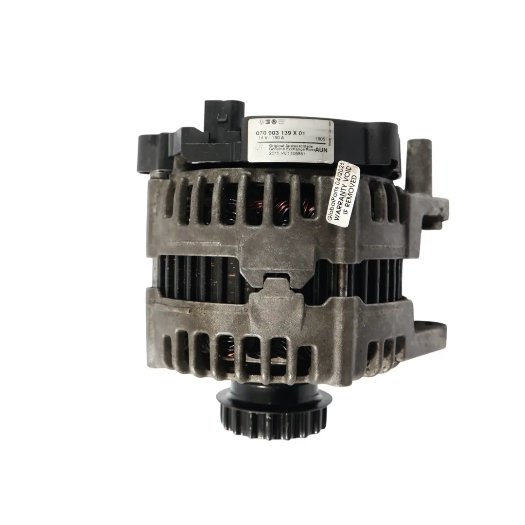 Lichtmaschine 14V 150A 2.5 TDI AXE für Volkswagen Transporter T5 mit Teilenummer 070903139X Volkswagen Transporter T5 Lichtmaschine 14V 150A 2.5 TDI AXE - SKU 070903139X - Teilenummer 070903139X