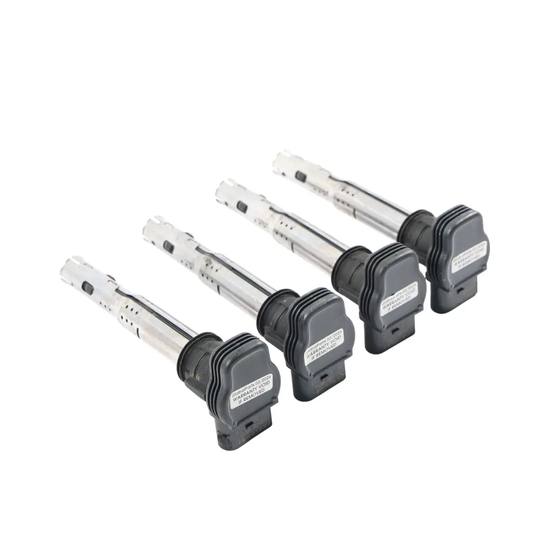 Mk6 Zündspulen Set x4 2.0 TSI TFSI für Audi A4 B8 TT 8J Golf mit Teilenummer 07K905715G Audi A4 B8 TT 8J Golf Mk6 Zündspulen Set x4 2.0 TSI TFSI - SKU 07K905715G - Teilenummer 07K905715G