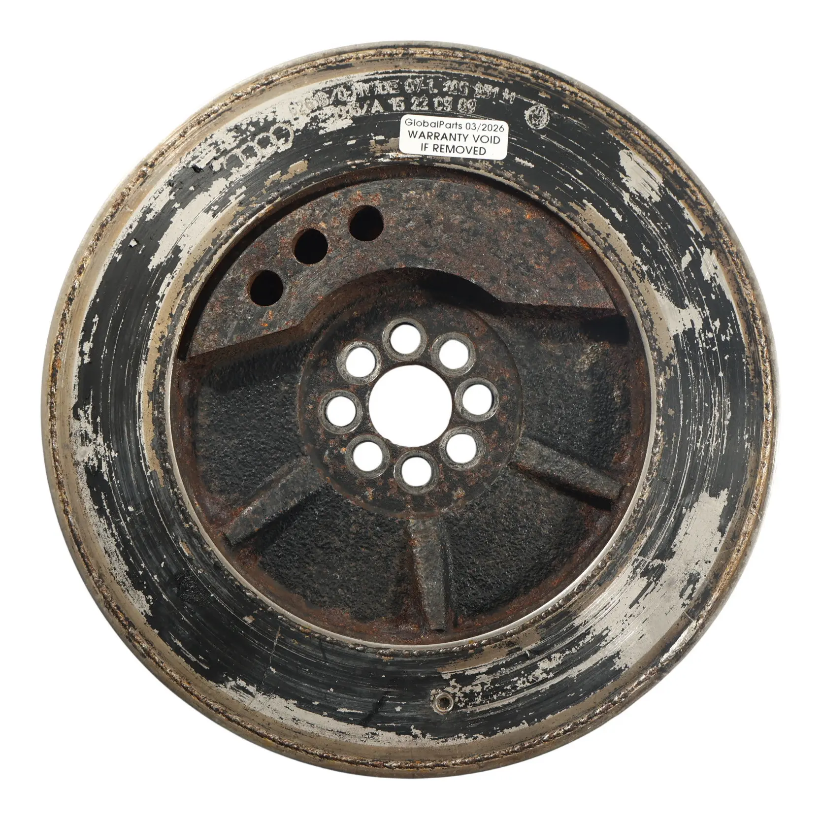 Audi A8 S8 D3 Puleggia Smorzatore Vibrazioni Albero Motore 5.2 07L105251H