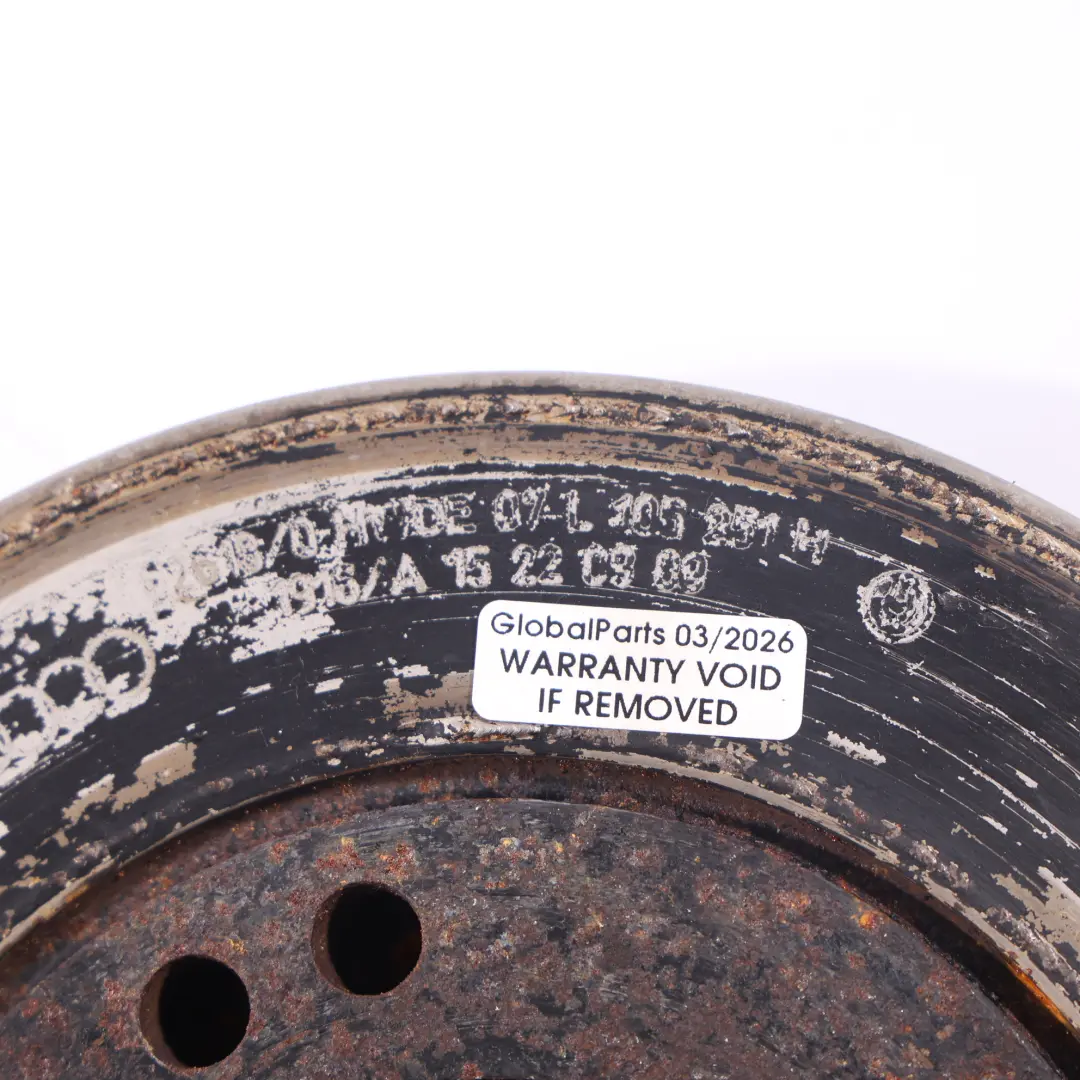 Audi A8 S8 D3 Polea Amortiguador Vibraciones Cigüeñal 5.2 Gasolina - SKU 07L105251H - Número de pieza 07L105251H