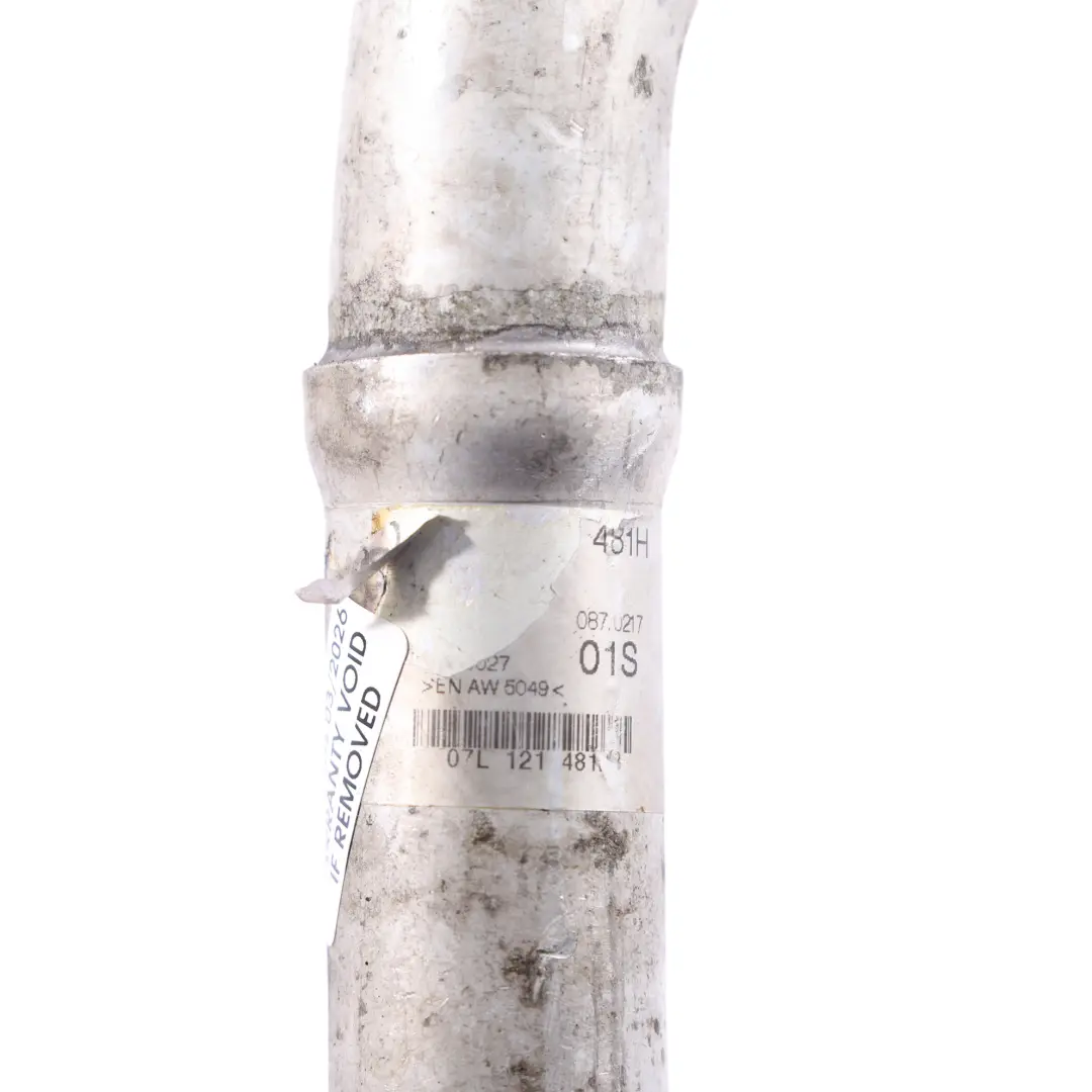 Audi A6 C6 S8 D3 Engine Water Coolant Pipe Line Tube Hose - SKU 07L121481H - Part number 07L121481H