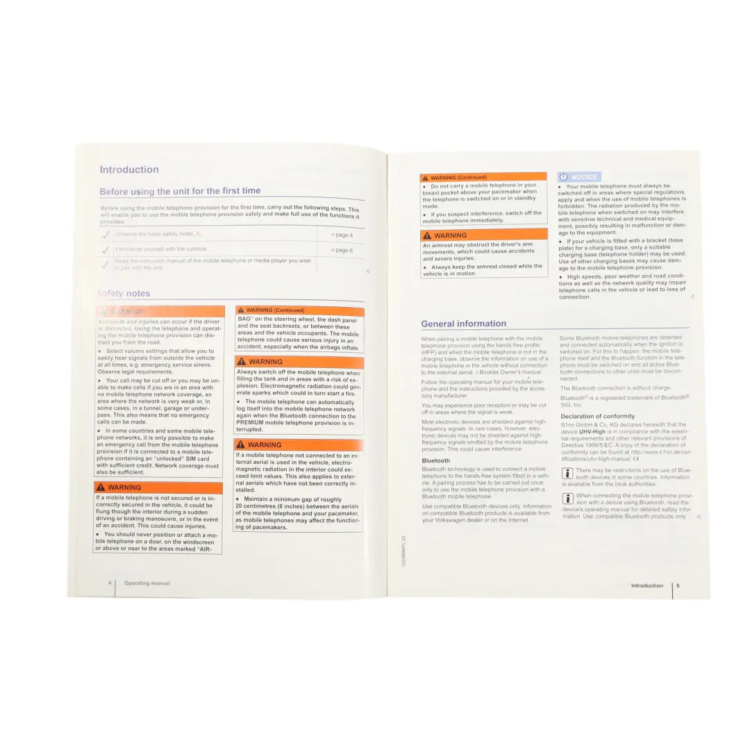 Volkswagen Golf 5k Carnet Service Manuel Pochette Étui Set - SKU 1225R1G0620 - Numéro de pièce 1225R1G0620