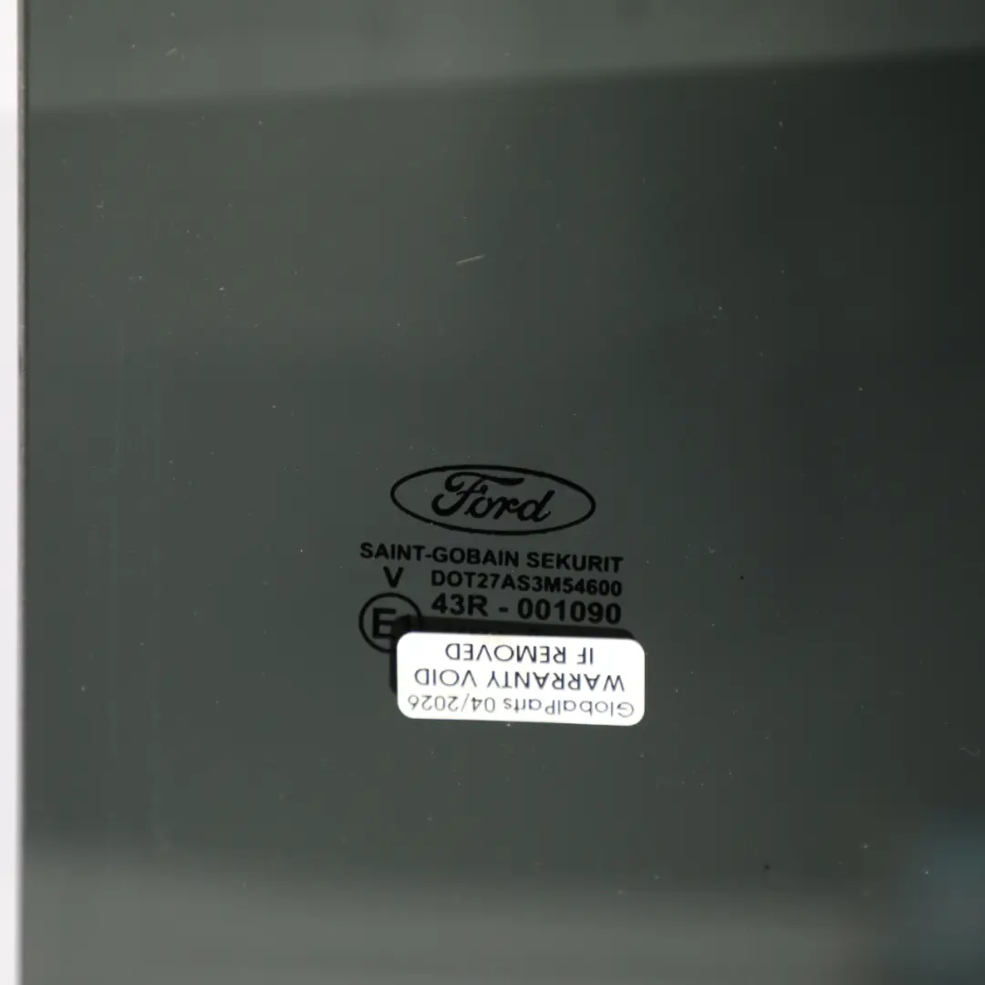 Mk2 Door Window Glass Glazing AS3 Tinted Rear Left N/S to Ford Galaxy with Part number 1507891 Ford Galaxy Mk2 Door Window Glass Glazing AS3 Tinted Rear Left N/S - SKU 1507891 - Part number 1507891