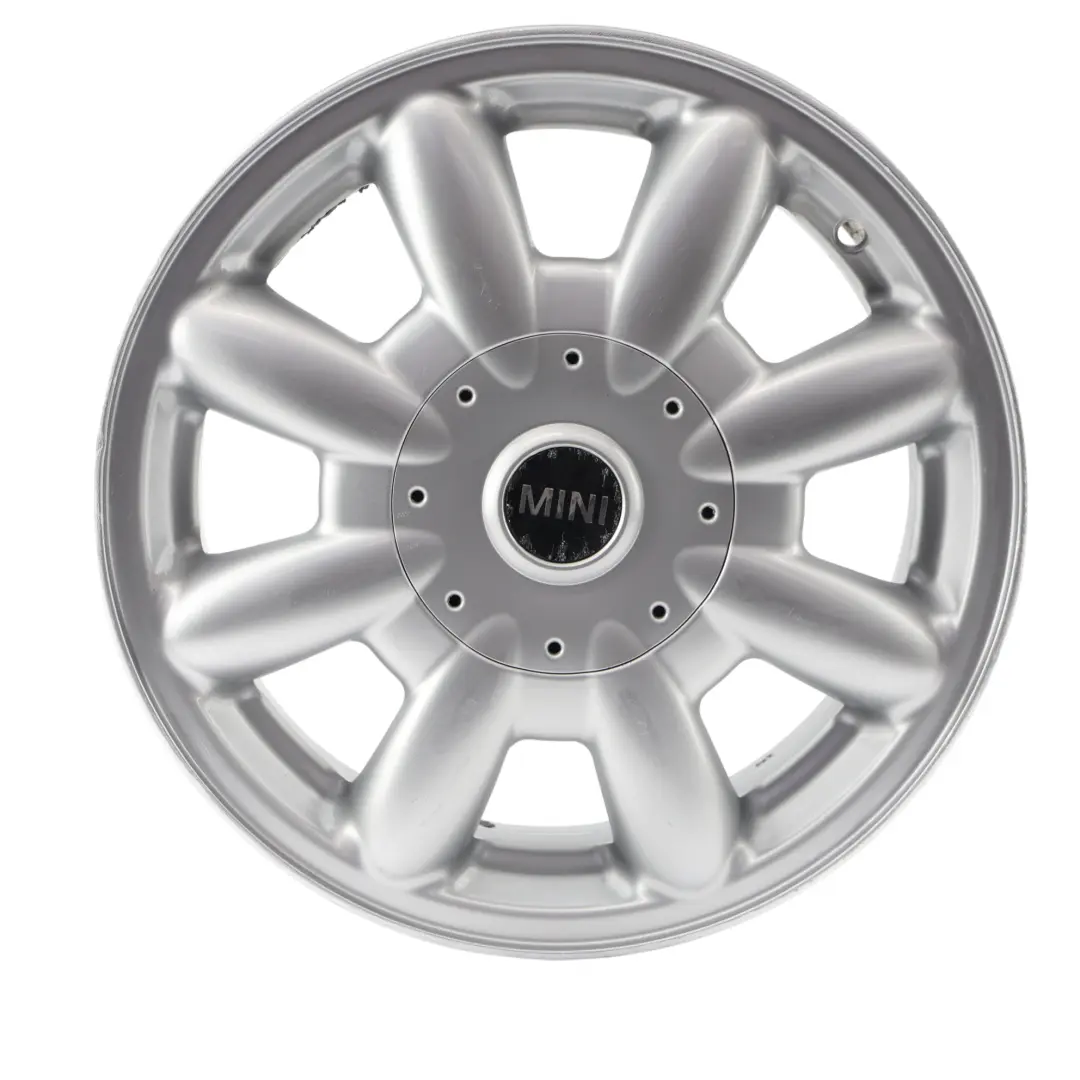 Mini Cooper One R50 R52 Argento Cerchio in lega 15" 5,5J ET:45 a 8 razze 82 - SKU 1512347-1 - Numero di parte 1512347