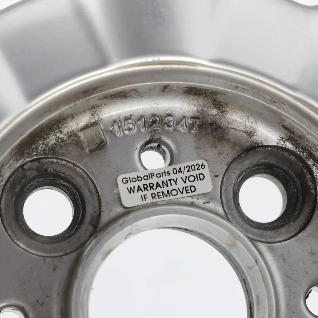 Mini Cooper One R50 R52 Argento Cerchio in lega 15" 5,5J ET:45 a 8 razze 82 - SKU 1512347-1 - Numero di parte 1512347