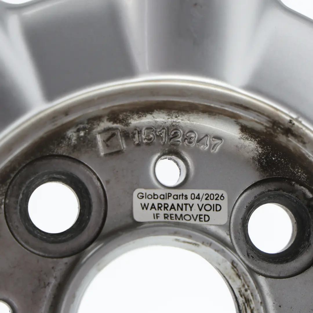 Mini Cooper One R50 R52 Llanta De Aluminio lateada 15" 5,5J ET:45 8 radios 82 - SKU 1512347-2 - Número de pieza 1512347