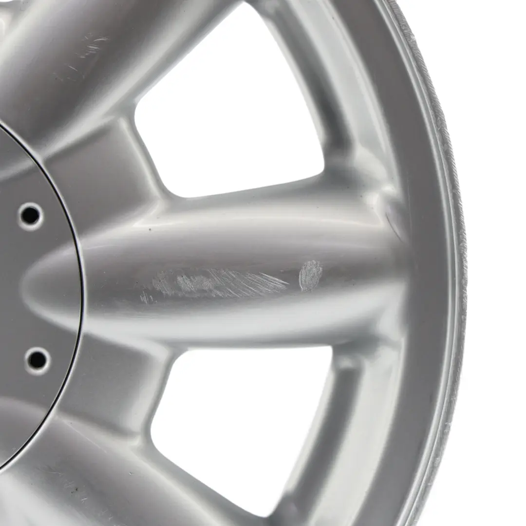 Llanta De Aluminio lateada 15" 5,5J ET:45 8 radios 82 para Mini Cooper One R50 R52 con número de pieza 1512347 Mini Cooper One R50 R52 Llanta De Aluminio lateada 15" 5,5J ET:45 8 radios 82 - SKU 1512347-2 - Número de pieza 1512347