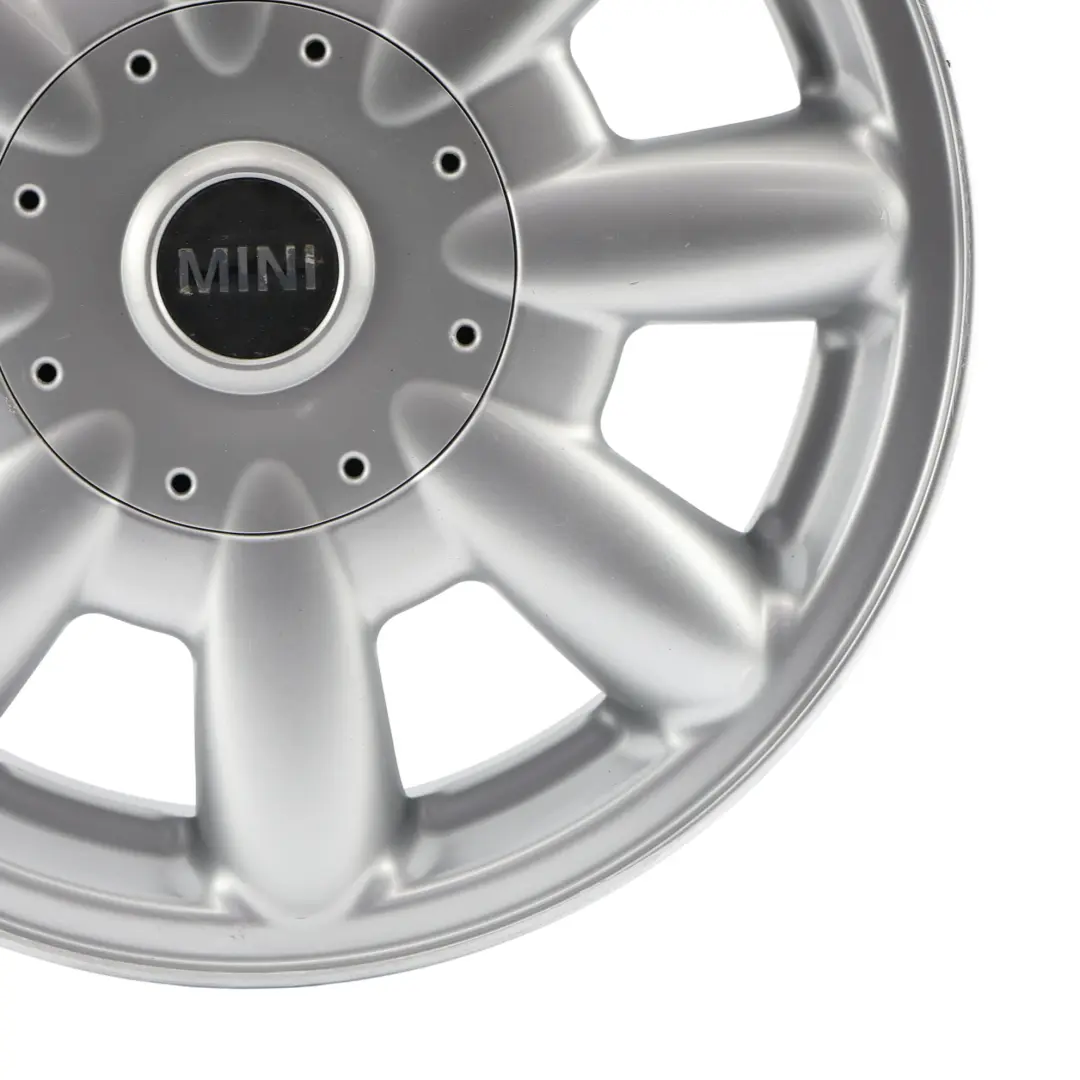 Alloy Rim 15" 5,5J ET:45 8-Spoke 82 to Mini Cooper One R50 R52 Silver Wheel with Part number 1512347 Mini Cooper One R50 R52 Silver Wheel Alloy Rim 15" 5,5J ET:45 8-Spoke 82 - SKU 1512347-3 - Part number 1512347