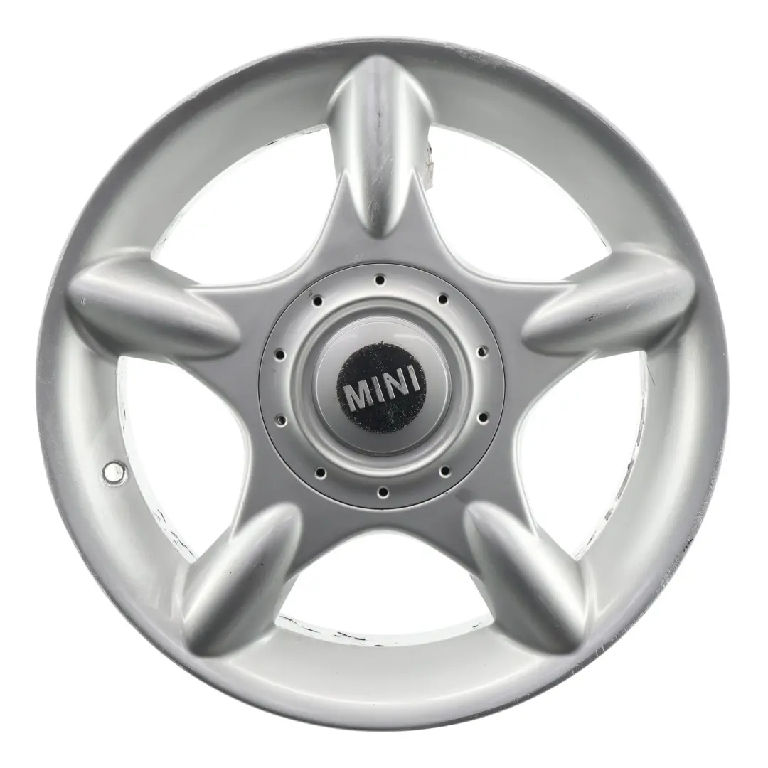 Felga Aluminiowa 16'' 6,5J ET:48 Srebrna do Mini R50 o numerze 1512348 Mini R50 Felga Aluminiowa 16'' 6,5J ET:48 Srebrna - SKU 1512348-2 - Numer Części 1512348