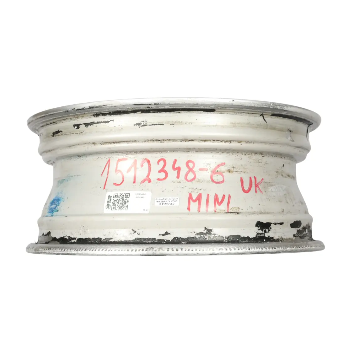 Alloy Rim 16" ET:48 6,5J 5-Spider Spoke 83 to Mini Cooper One R50 Wheel with Part number 1512348 Mini Cooper One R50 Wheel Alloy Rim 16" ET:48 6,5J 5-Spider Spoke 83 - SKU 1512348-6 - Part number 1512348