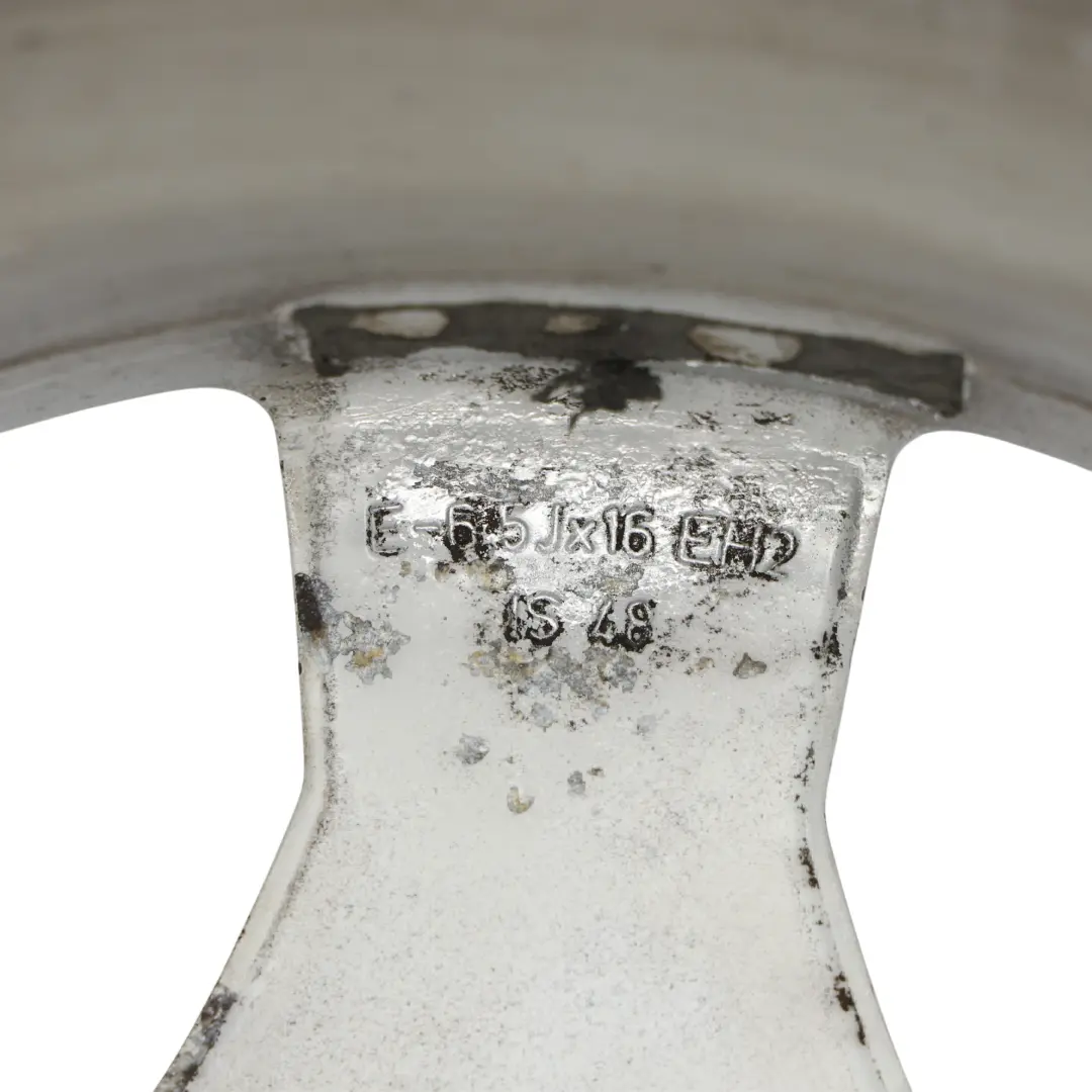 Alloy Rim 16" ET:48 6,5J 5-Spider Spoke 83 to Mini Cooper One R50 Wheel with Part number 1512348 Mini Cooper One R50 Wheel Alloy Rim 16" ET:48 6,5J 5-Spider Spoke 83 - SKU 1512348-6 - Part number 1512348