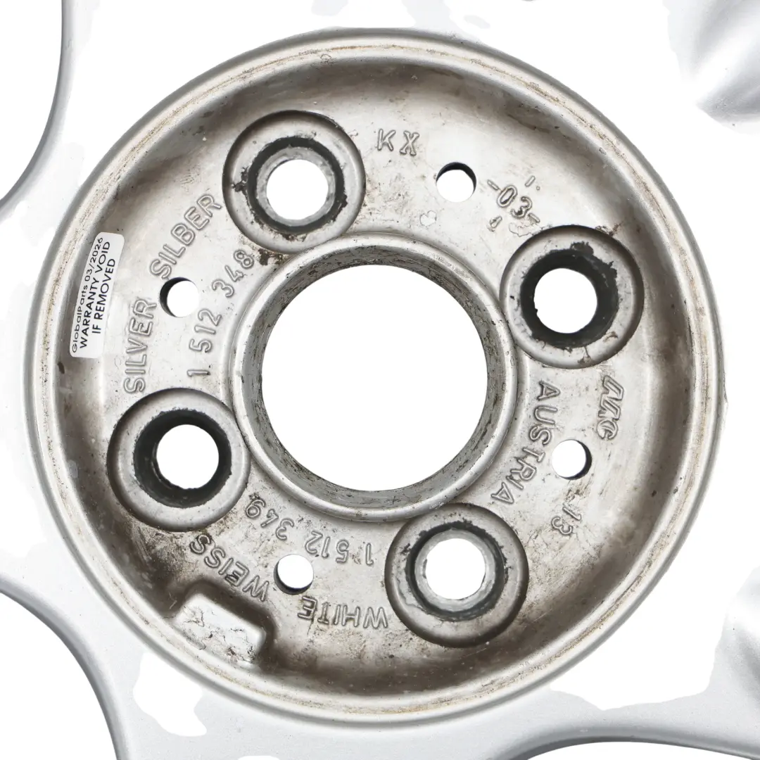 Mini Cooper One R50 Wheel Alloy Rim 16" ET:48 6,5J 5-Spider Spoke 83 - SKU 1512348-6 - Part number 1512348