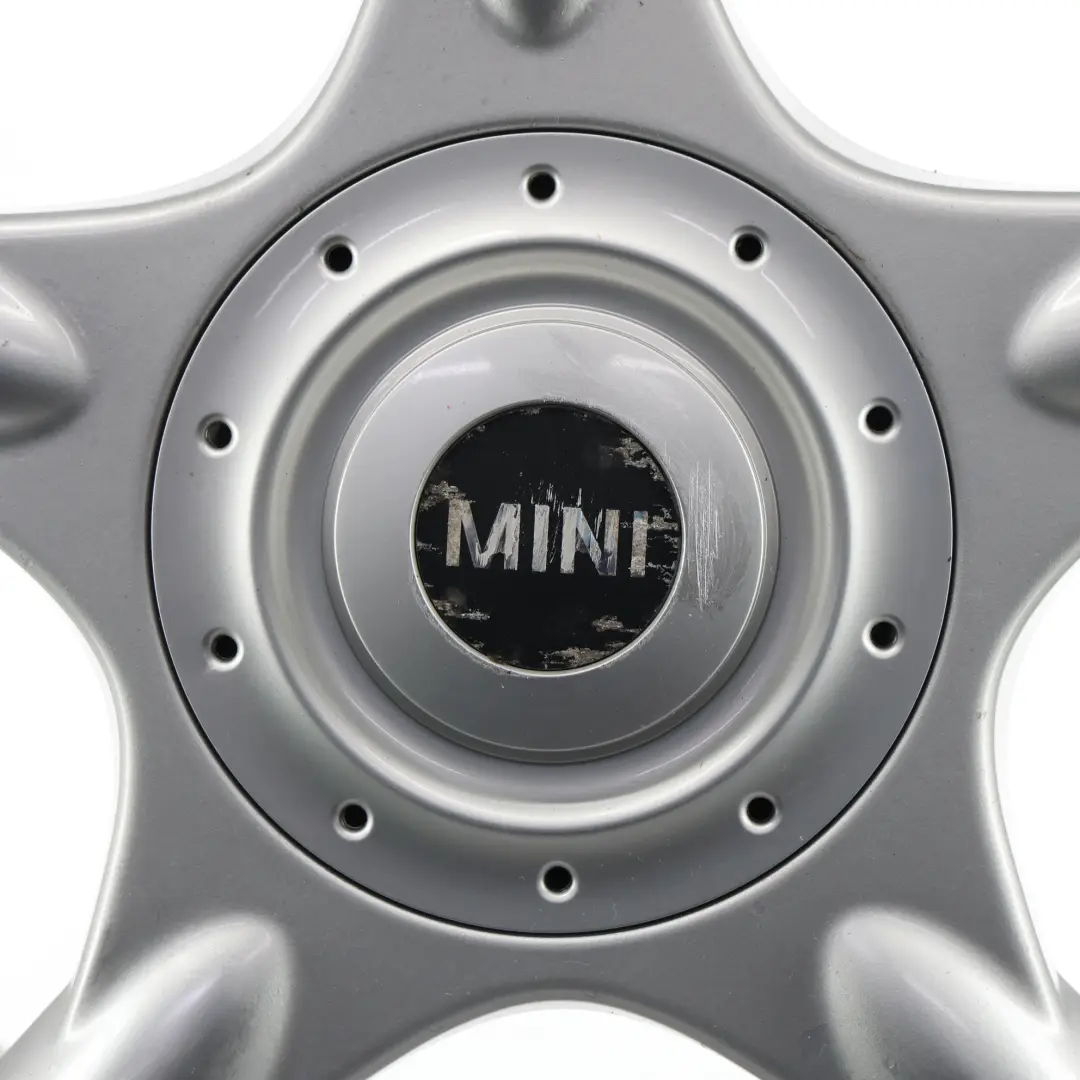 Alloy Rim 16" ET:48 6,5J 5-Spider Spoke 83 to Mini Cooper One R50 Wheel with Part number 1512348 Mini Cooper One R50 Wheel Alloy Rim 16" ET:48 6,5J 5-Spider Spoke 83 - SKU 1512348-6 - Part number 1512348