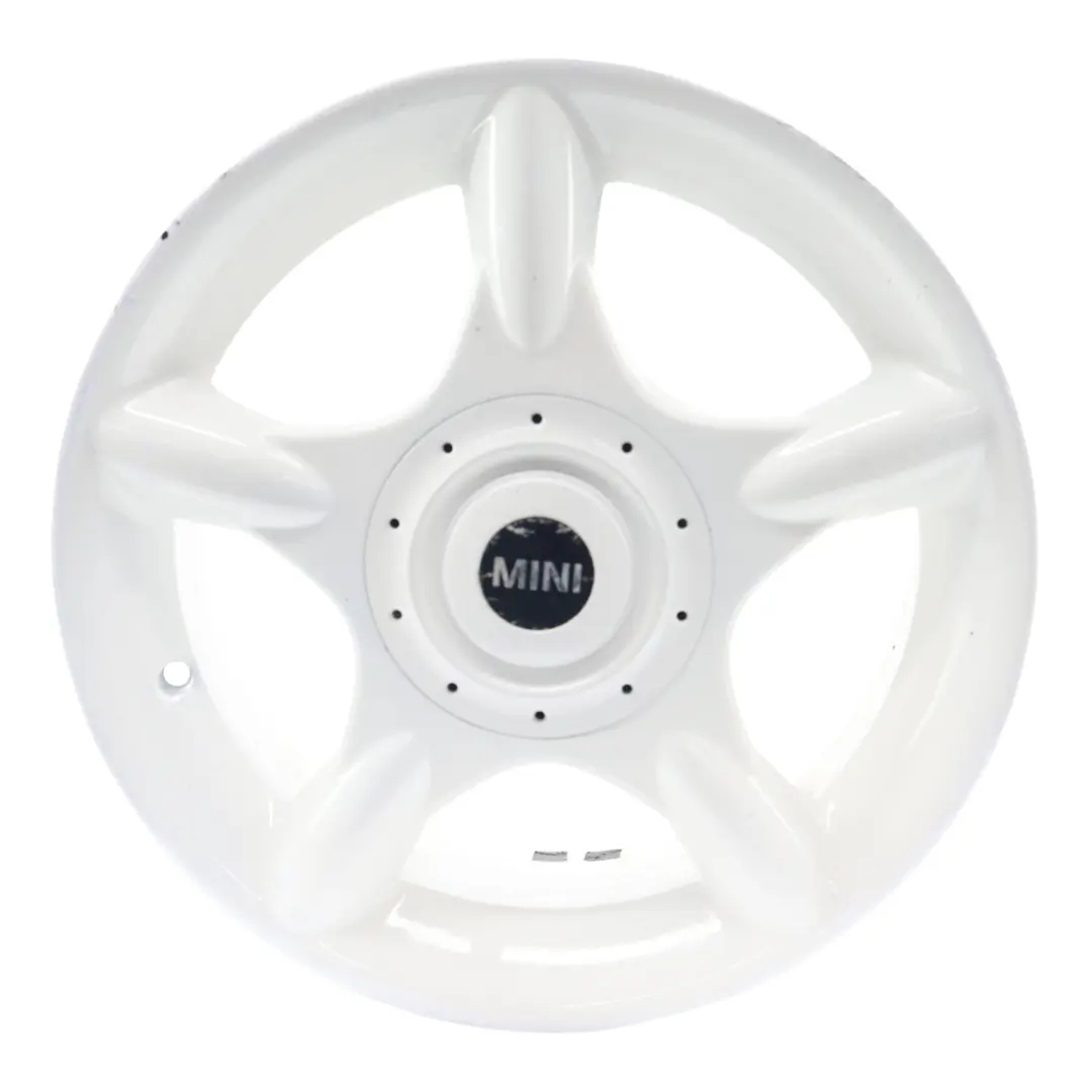 Mini Cooper R50 White Wheel Alloy Rim 16" ET:48 6,5J 5-Spider Spoke 83 1512349 - SKU 1512349-1 - Part number 1512348