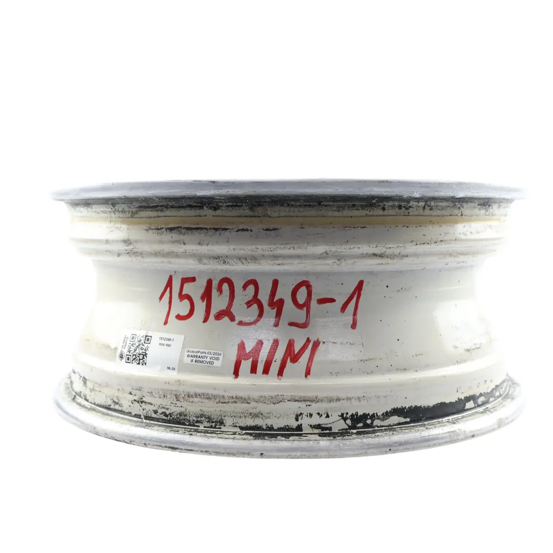 Bianco Cerchio in lega 16" ET:48 6,5J 5-Spider Spoke 83 1512349 per Mini Cooper R50 con numero di parte 1512348 Mini Cooper R50 Bianco Cerchio in lega 16" ET:48 6,5J 5-Spider Spoke 83 1512349 - SKU 1512349-1 - Numero di parte 1512348