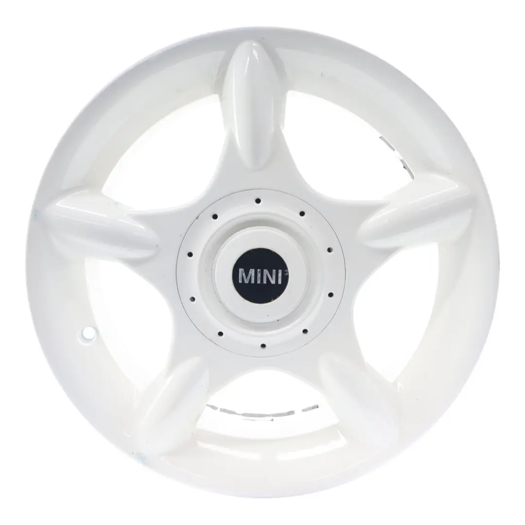 White Wheel Alloy Rim 16" ET:48 6,5J 5-Spider Spoke 83 to Mini Cooper R50 with Part number 1512349 Mini Cooper R50 White Wheel Alloy Rim 16" ET:48 6,5J 5-Spider Spoke 83 - SKU 1512349-3 - Part number 1512349