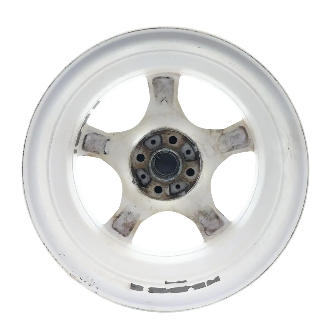 White Wheel Alloy Rim 16" ET:48 6,5J 5-Spider Spoke 83 to Mini Cooper R50 with Part number 1512349 Mini Cooper R50 White Wheel Alloy Rim 16" ET:48 6,5J 5-Spider Spoke 83 - SKU 1512349-3 - Part number 1512349