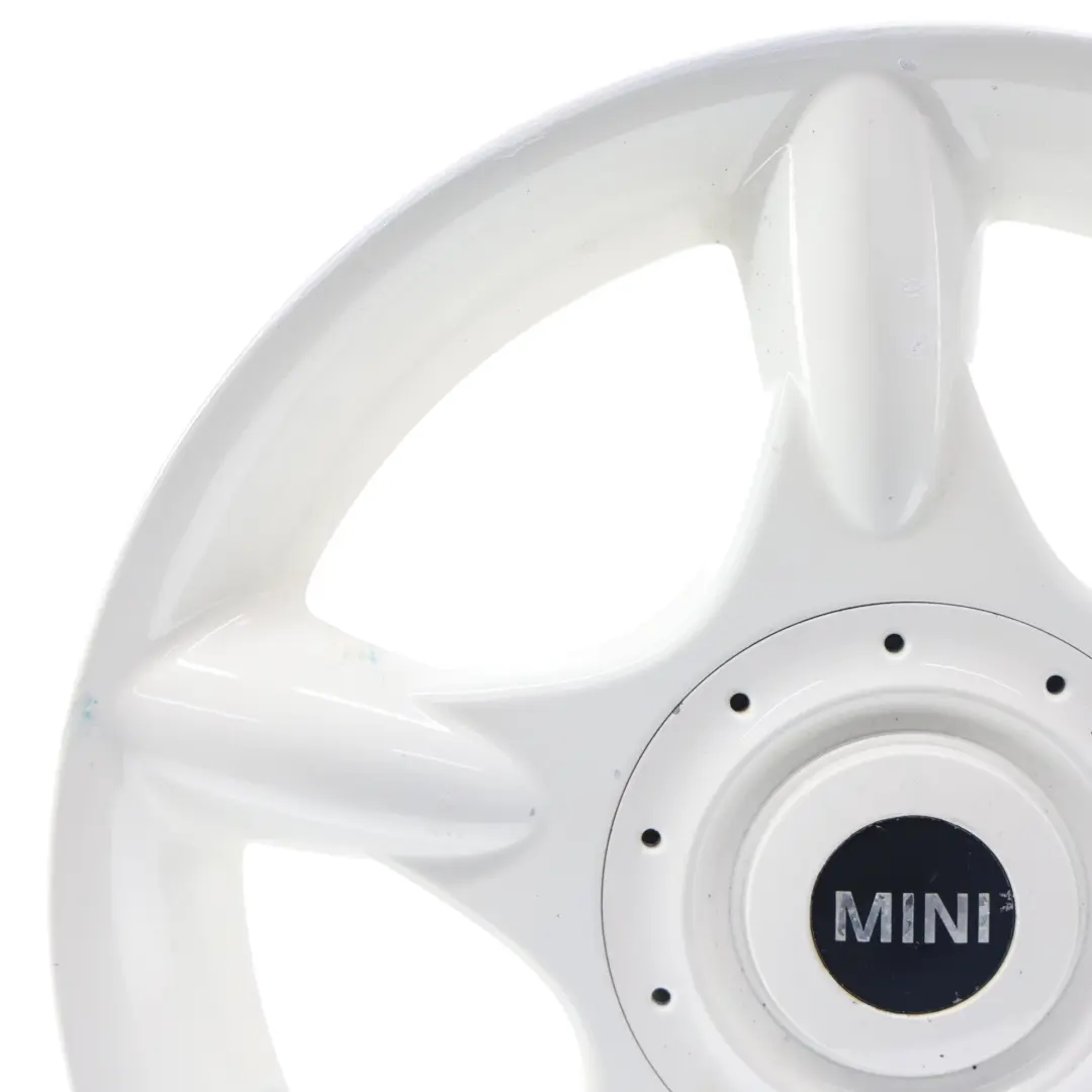 White Wheel Alloy Rim 16" ET:48 6,5J 5-Spider Spoke 83 to Mini Cooper R50 with Part number 1512349 Mini Cooper R50 White Wheel Alloy Rim 16" ET:48 6,5J 5-Spider Spoke 83 - SKU 1512349-3 - Part number 1512349