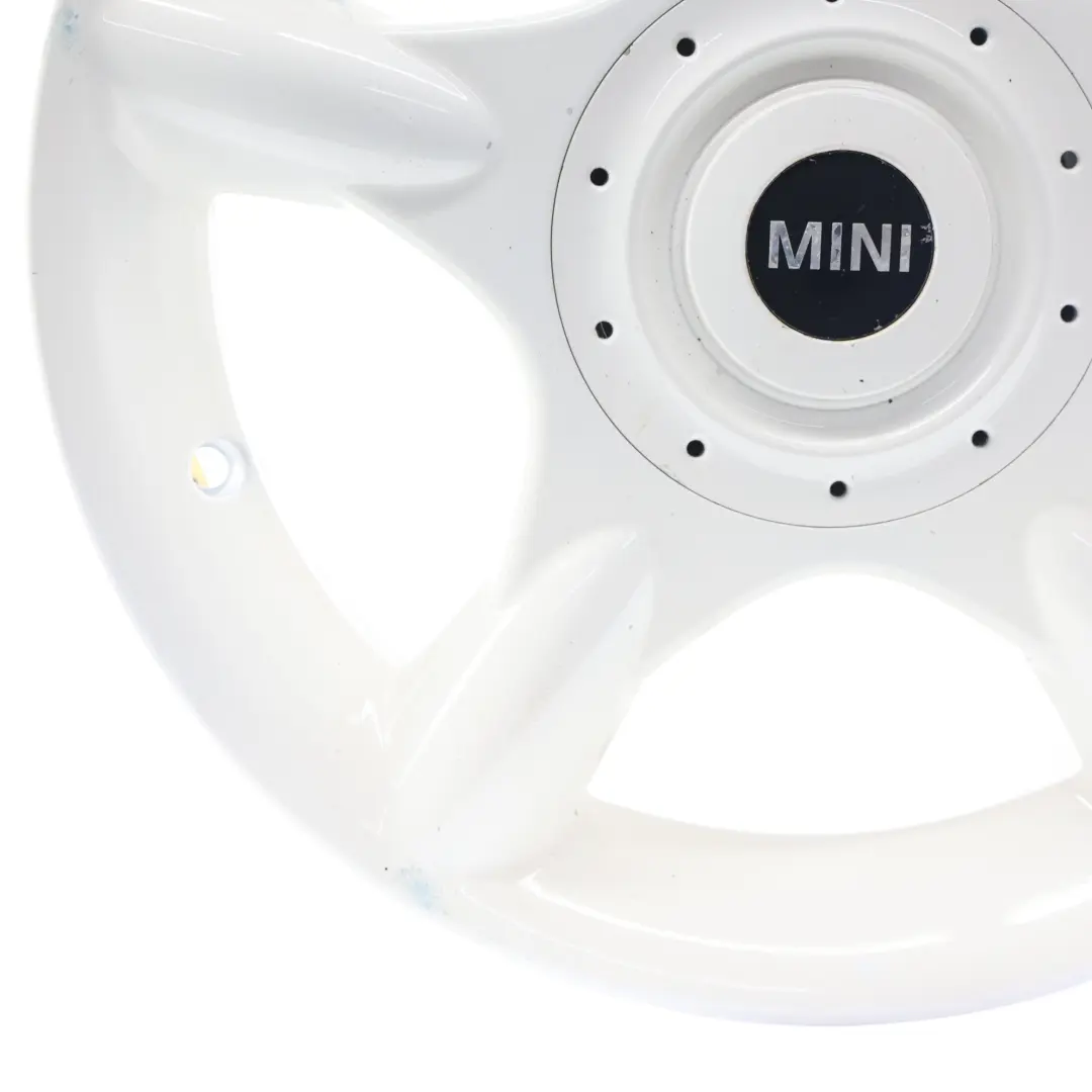White Wheel Alloy Rim 16" ET:48 6,5J 5-Spider Spoke 83 to Mini Cooper R50 with Part number 1512349 Mini Cooper R50 White Wheel Alloy Rim 16" ET:48 6,5J 5-Spider Spoke 83 - SKU 1512349-3 - Part number 1512349