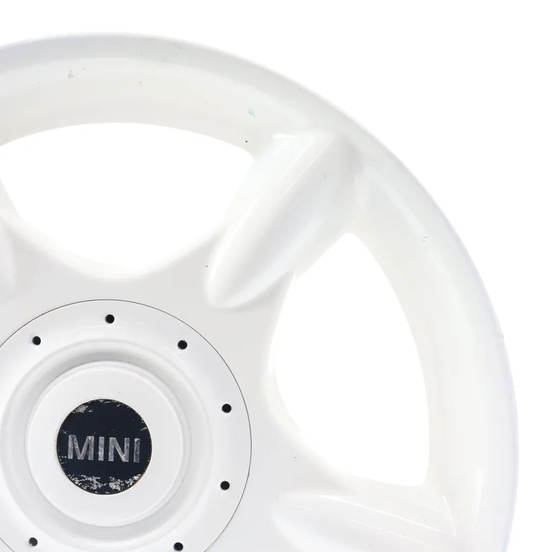 Mini Cooper R50 White Wheel Alloy Rim 16" ET:48 6,5J 5-Spider Spoke 83 - SKU 1512349-4 - Part number 1512349