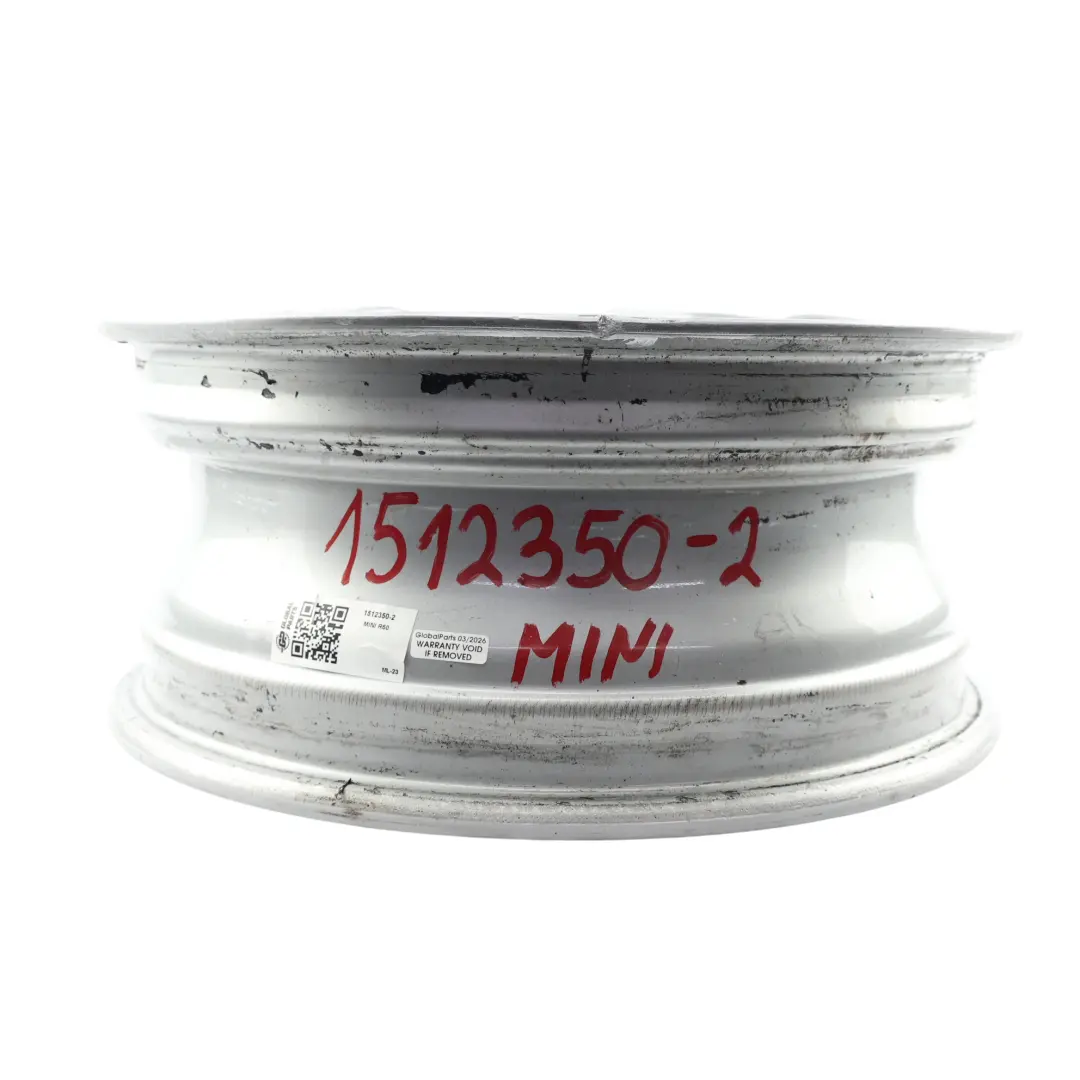 Jante en alliage argentee 16" ET:48 6,5J X-Lite pour Mini Cooper One R50 R52 R53 à propos du numéro de pièce 1512350 Mini Cooper One R50 R52 R53 Jante en alliage argentee 16" ET:48 6,5J X-Lite - SKU 1512350-2 - Numéro de pièce 1512350