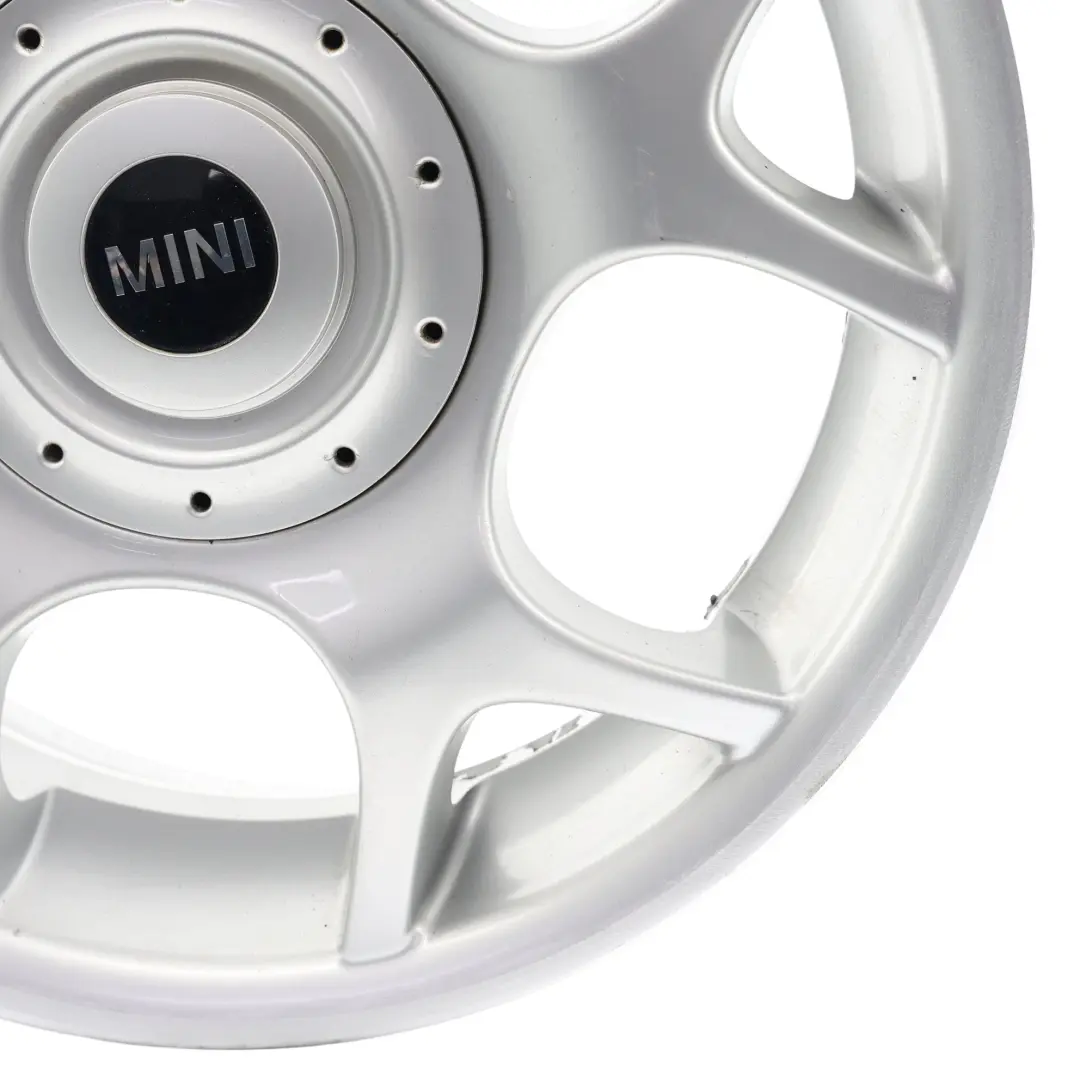 Silber Felge Alufelge 16" 6,5J ET:48 X-Lite 84 für Mini Cooper One R50 R52 R53 mit Teilenummer 1512350 Mini Cooper One R50 R52 R53 Silber Felge Alufelge 16" 6,5J ET:48 X-Lite 84 - SKU 1512350-5 - Teilenummer 1512350