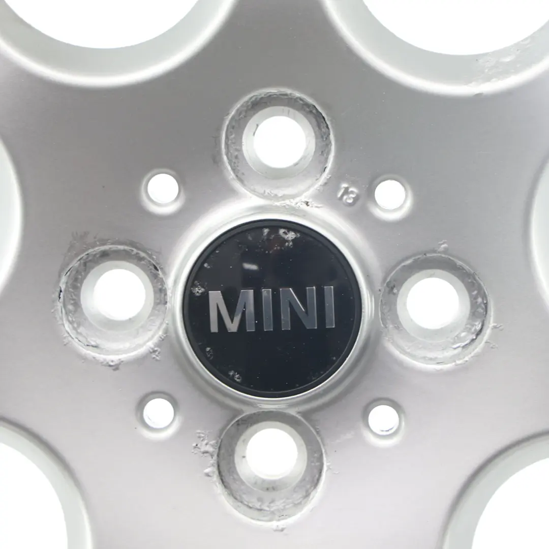 Mini Cooper R50 R56 Argent Alliage 15" 5,5J ET:45 Roue 7 Trou 81 - SKU 1512458-1 - Numéro de pièce 1512458
