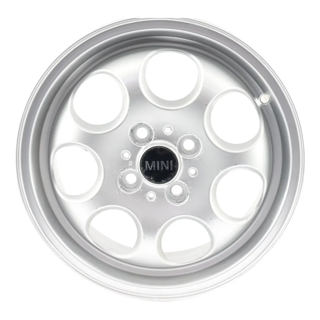 Silber Alu Felge Alufelge 15 "5,5J ET: 45 Rad 7 Hole 81 für Mini Cooper One R50 R56 mit Teilenummer 1512458 Mini Cooper One R50 R56 Silber Alu Felge Alufelge 15 "5,5J ET: 45 Rad 7 Hole 81 - SKU 1512458-2 - Teilenummer 1512458