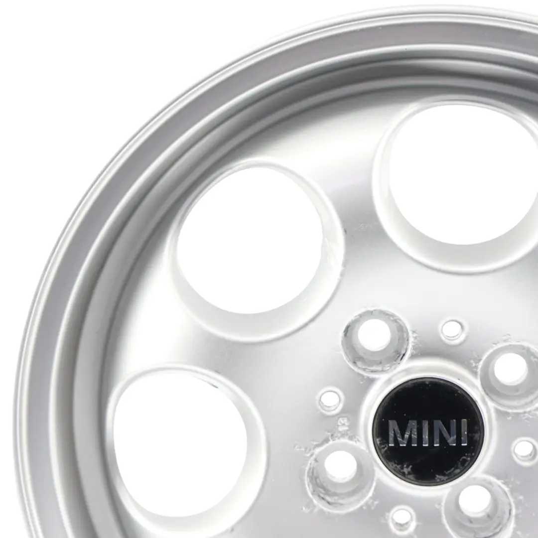 Mini One R50 R55 R56 R57 Llanta De aleacion plateada 15" 5,5J ET:45 7-Hole 81 - SKU 1512458-2 - Número de pieza 1512458