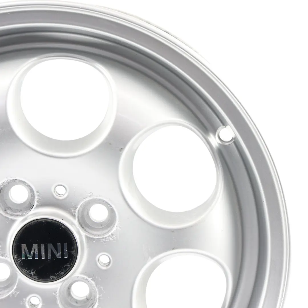 Alloy Rim 15" 5,5J ET:45 7-Hole 81 to Mini Cooper One R50 R55 R56 R57 Silver Wheel with Part number 1512458 Mini Cooper One R50 R55 R56 R57 Silver Wheel Alloy Rim 15" 5,5J ET:45 7-Hole 81 - SKU 1512458-2 - Part number 1512458