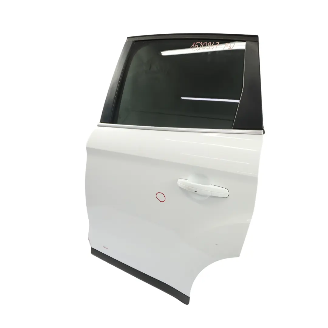 Mk1 Rear Door Left N/S Covering Panel Frozen White - Z2 to Ford Kuga with Part number 1520947 Ford Kuga Mk1 Rear Door Left N/S Covering Panel Frozen White - Z2 - SKU 1520947-FW - Part number 1520947
