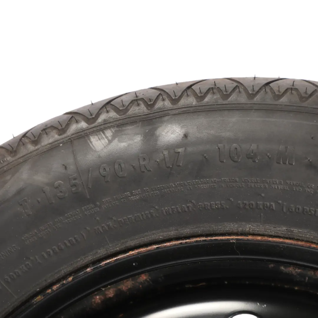 Ford Kuga C394 Spare Wheel Tyre Emergency R17 135/90 104M 8V41-1100-AB - SKU 1683577 - Part number 1683577