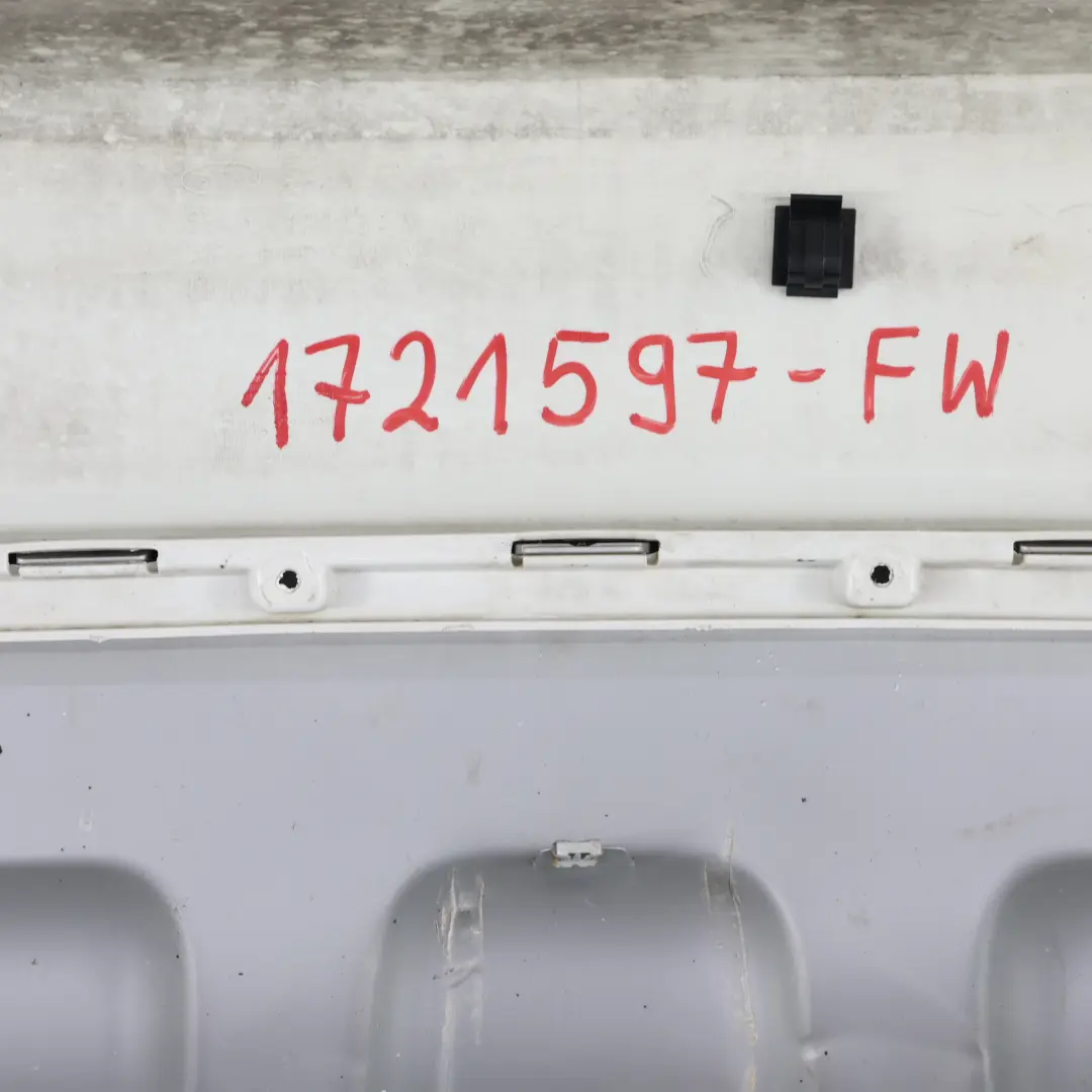 Mk1 Rear Bumper Cover Panel Trim Frozen White - Z2 to Ford Kuga with Part number 1721597 Ford Kuga Mk1 Rear Bumper Cover Panel Trim Frozen White - Z2 - SKU 1721597-FW - Part number 1721597