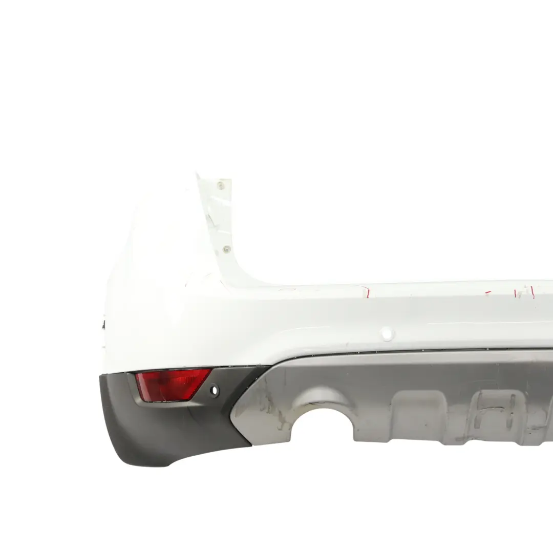 Mk1 Rear Bumper Cover Panel Trim Frozen White - Z2 to Ford Kuga with Part number 1721597 Ford Kuga Mk1 Rear Bumper Cover Panel Trim Frozen White - Z2 - SKU 1721597-FW - Part number 1721597