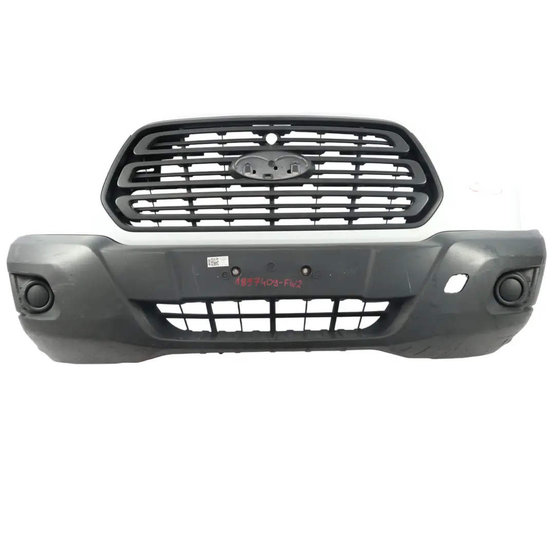 Mk8 Kratka Zderzaka Przedniego Górna Panel Biały Frozen Z2 do Ford Transit o numerze 1857409-FW2 Ford Transit Mk8 Kratka Zderzaka Przedniego Górna Panel Biały Frozen Z2 - SKU 1857409-FW2 - Numer Części 1857409-FW2
