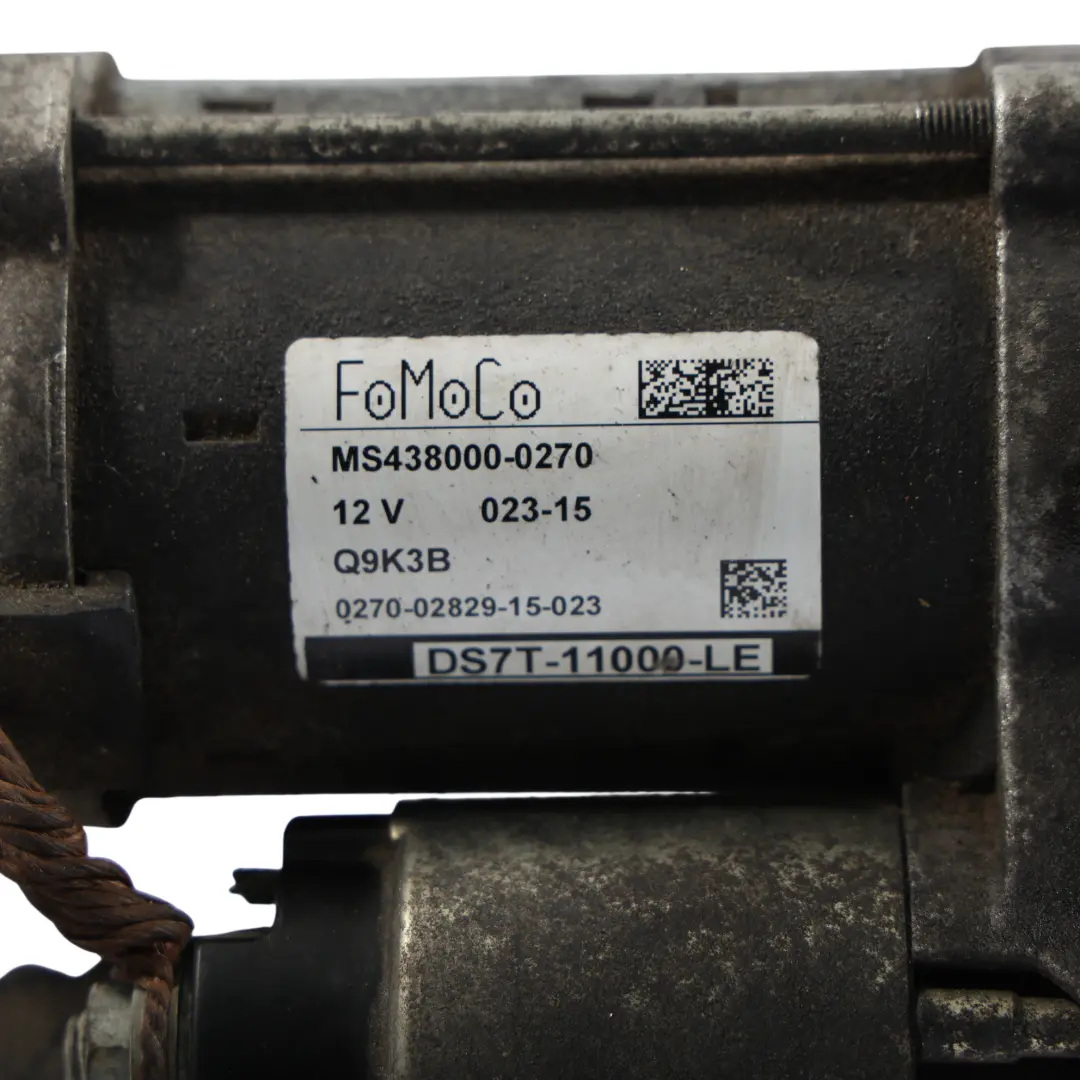MK5 Anlasser Motor 12V 2.0 TDCi Diesel DS7T-11000-LE für Ford Mondeo mit Teilenummer 1870892 Ford Mondeo MK5 Anlasser Motor 12V 2.0 TDCi Diesel DS7T-11000-LE - SKU 1870892 - Teilenummer 1870892