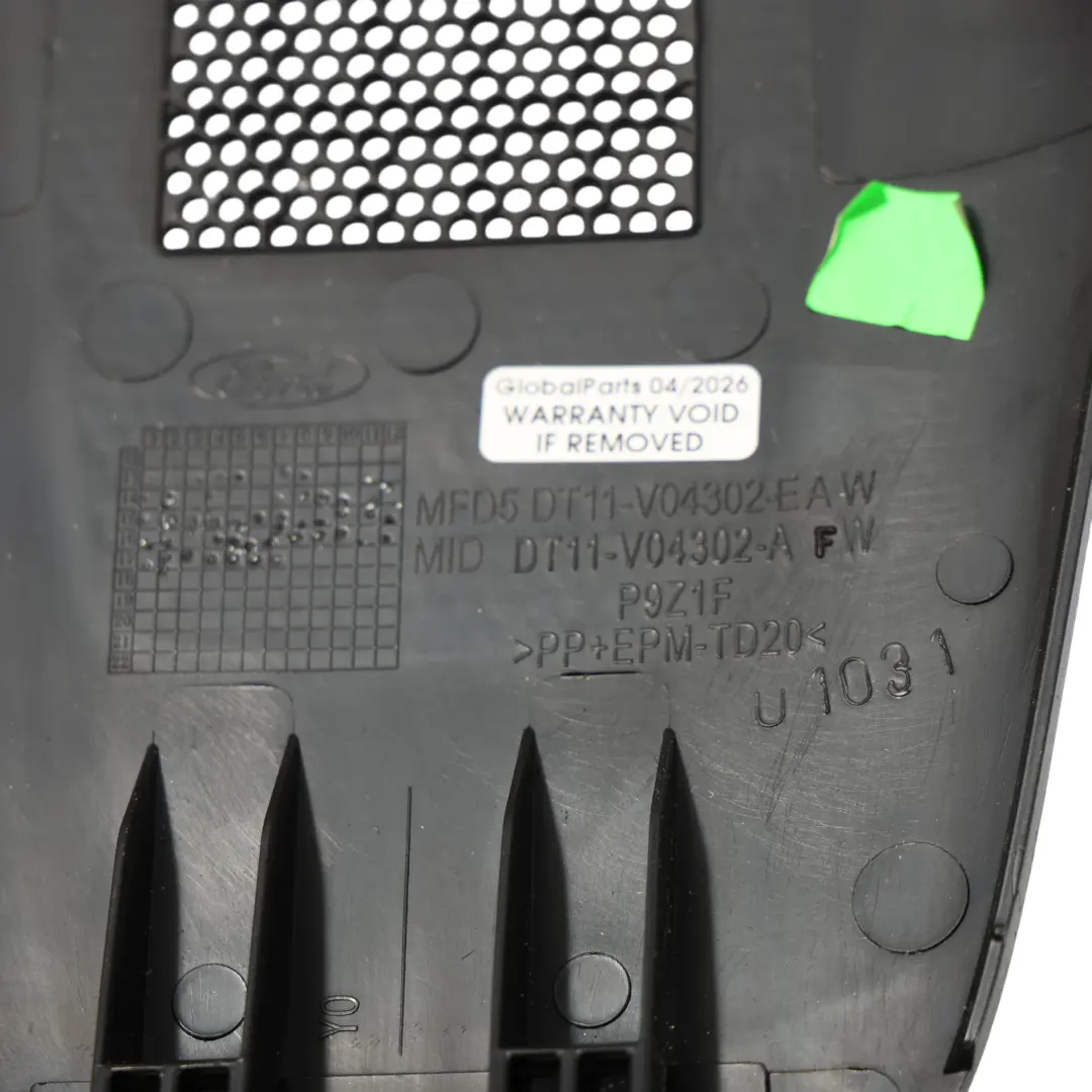 Mk2 Dashboard Centre Speaker Trim Cover DT11-V04302-AFW to Ford Transit Connect with Part number 1901699 Ford Transit Connect Mk2 Dashboard Centre Speaker Trim Cover DT11-V04302-AFW - SKU 1901699 - Part number 1901699