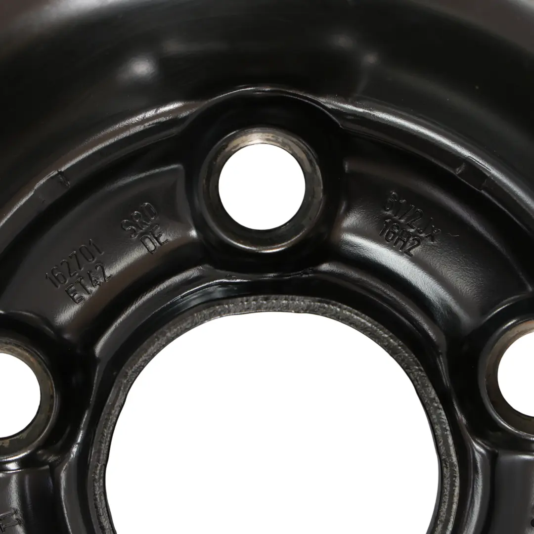 Volkswagen New Beetle Ruota di Scorta Acciaio 16" 6,5J ET:42 - SKU 1J0601027R-2 - Numero di parte 1J0601027R