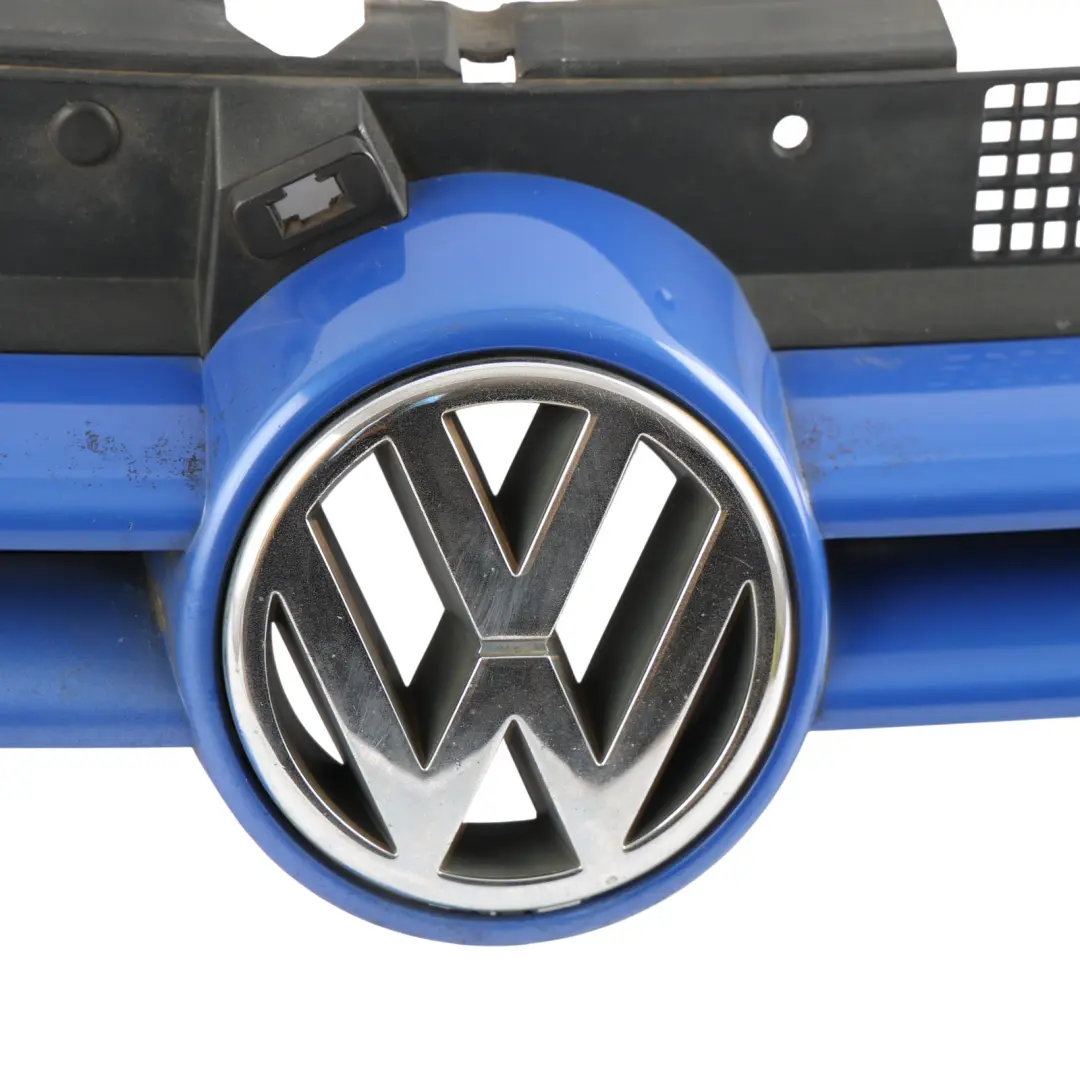 Volkswagen Golf Mk4 Front Bumper Upper Grille Jazz Blue Pearl - W5Z - SKU 1J0853651F-JAZZ - Part number 1J0853651F