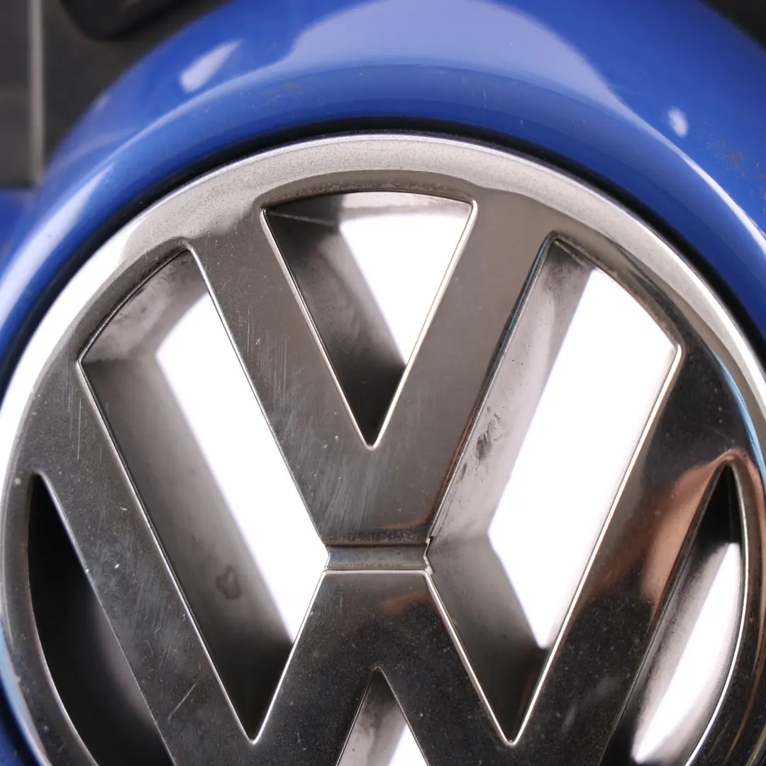 Mk4 Front Bumper Upper Grille Jazz Blue Pearl - W5Z to Volkswagen Golf with Part number 1J0853651F Volkswagen Golf Mk4 Front Bumper Upper Grille Jazz Blue Pearl - W5Z - SKU 1J0853651F-JAZZ - Part number 1J0853651F