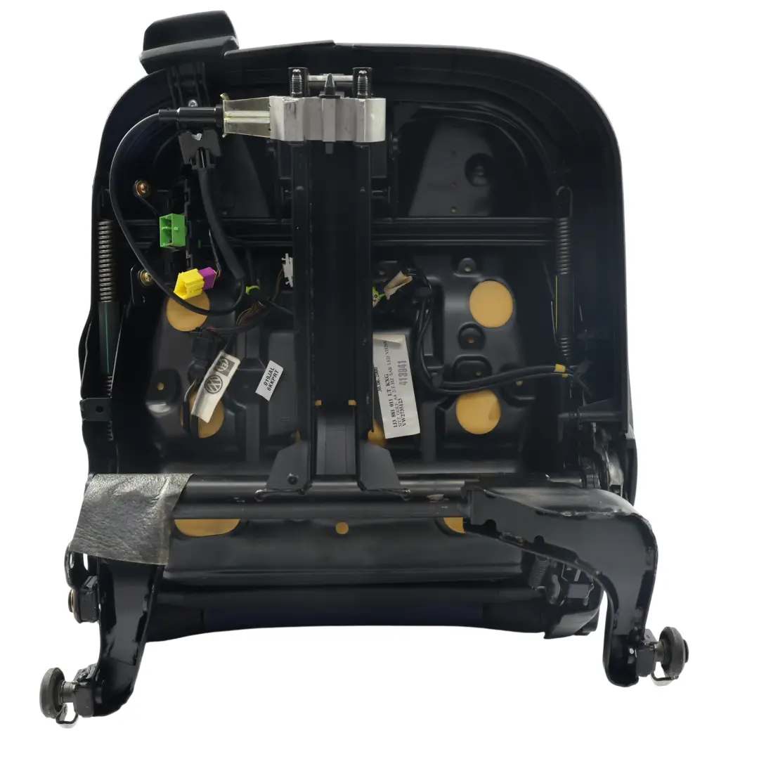 Volkswagen Golf GTI Mk4 Vordersitz Sport Recaro Leder Schwarz Blau Links - SKU 1J0881805EQ-1 - Teilenummer 1J0881805EQ