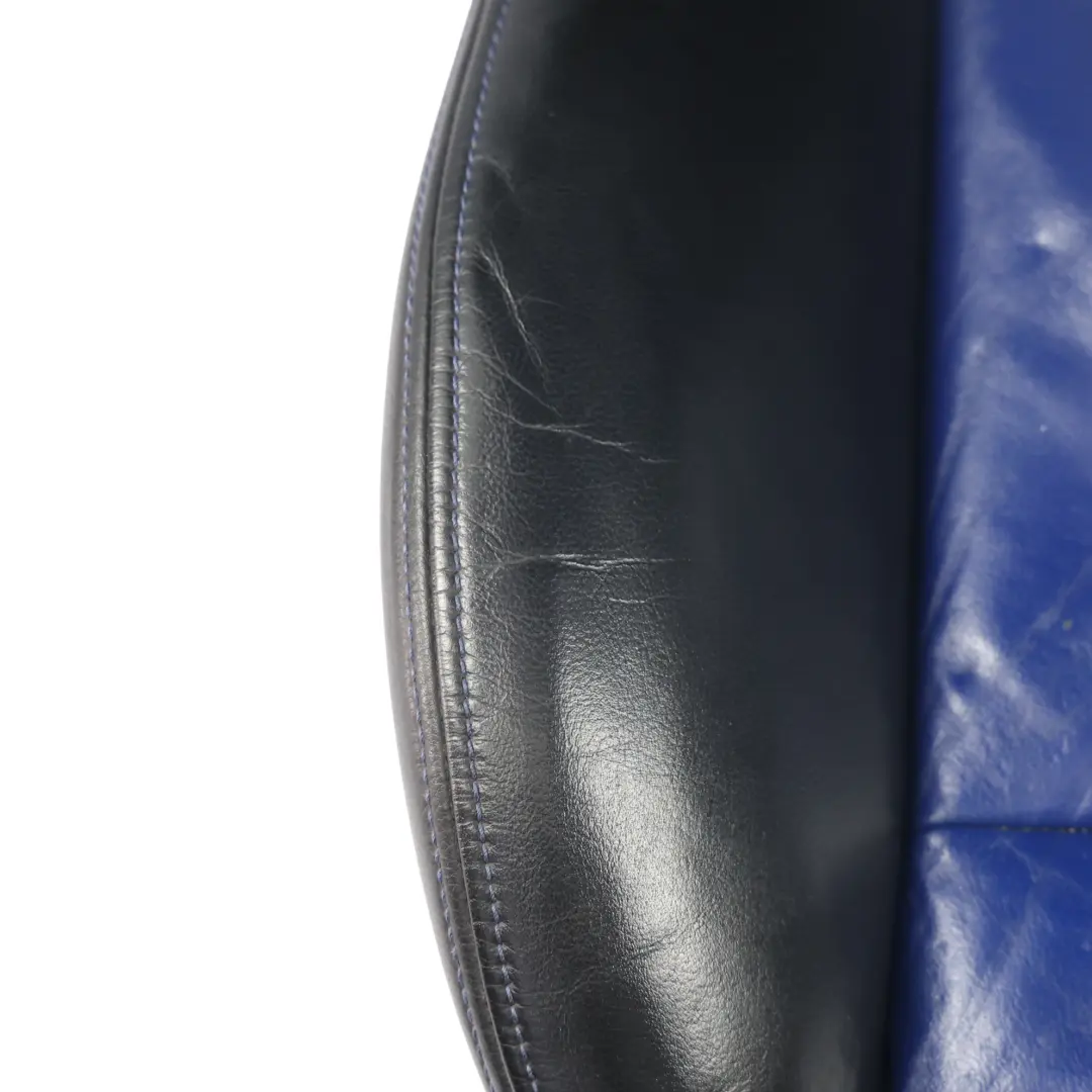 Volkswagen Golf GTI Mk4 Front Seat Sport Recaro Leather Black Blue Left N/S - SKU 1J0881805EQ-1 - Part number 1J0881805EQ