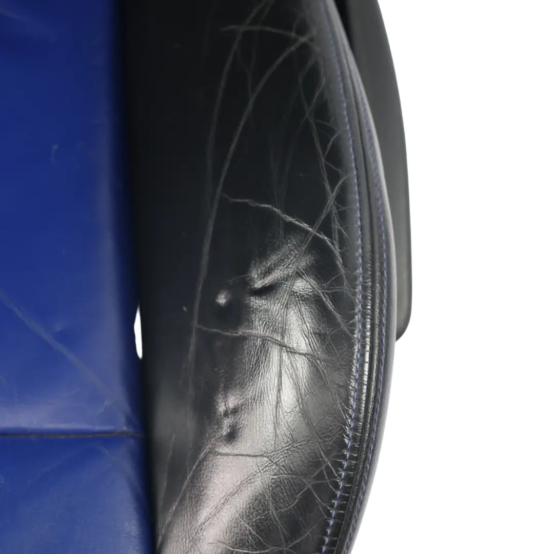 Mk4 Asiento Delantero Recaro Cuero Negro Azul Izquierdo para Volkswagen Golf GTI con número de pieza 1J0881805EQ Volkswagen Golf GTI Mk4 Asiento Delantero Recaro Cuero Negro Azul Izquierdo - SKU 1J0881805EQ-1 - Número de pieza 1J0881805EQ